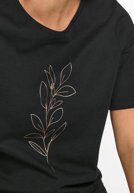 Emilia Lay T-Shirt Cotton (1-tlg) mit modernem Design