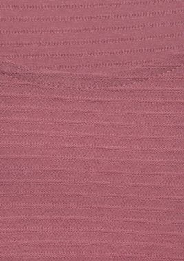 LASCANA Langarmshirt (Packung, 2-tlg) aus strukturierter Ware