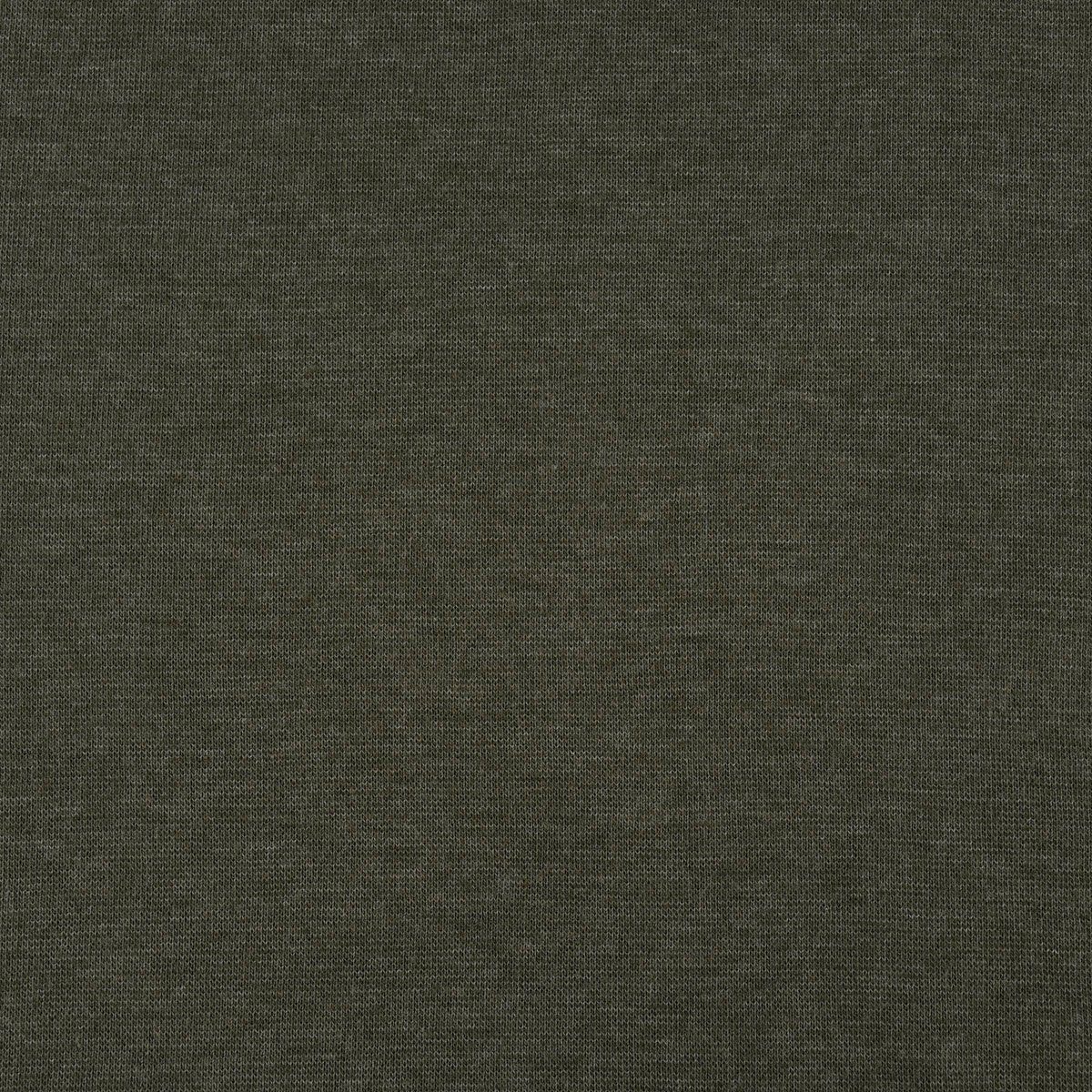 Thumbnail - SCHÖNER LEBEN. Stoff Strickschlauch Bündchenstoff Melange khaki 33cm Breite