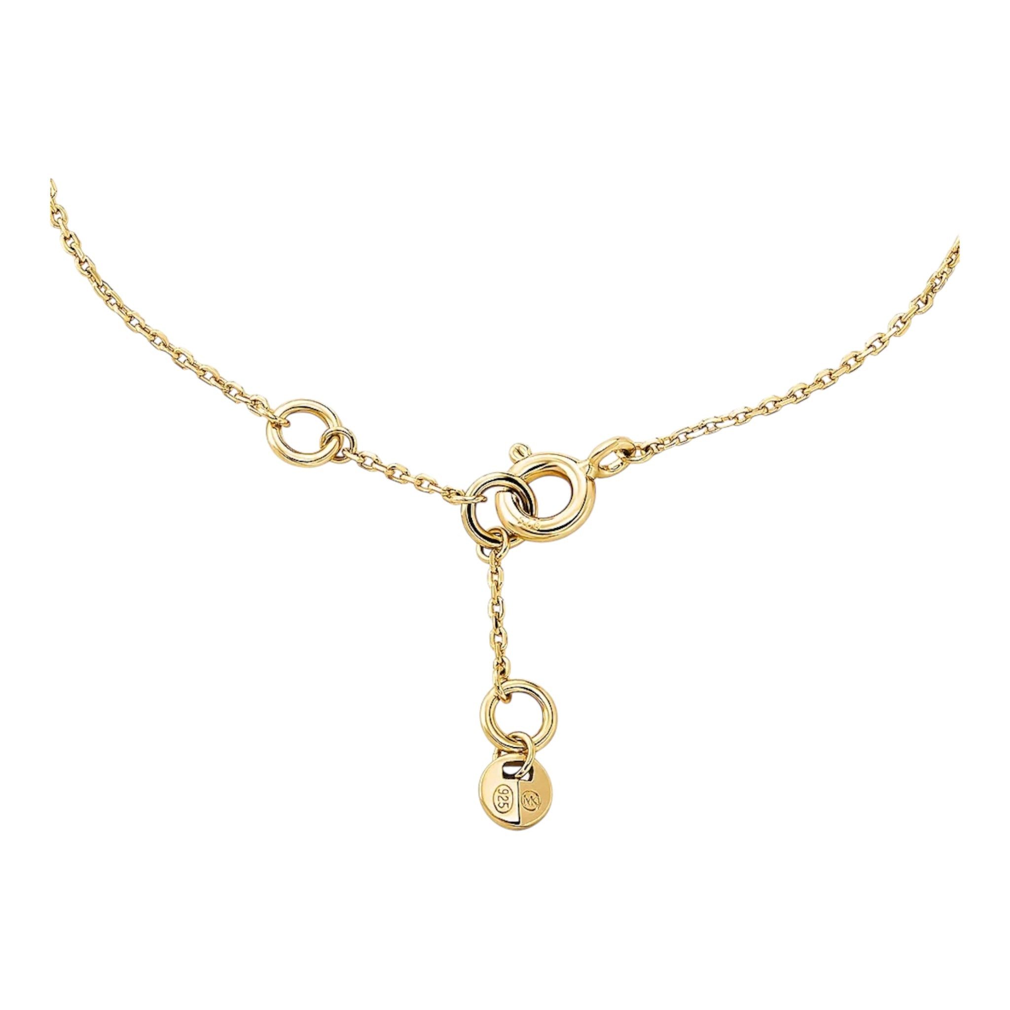 MICHAEL KORS Charm-Armband Michael Kors Armband Pavé Sterlingsilber vergold günstig online kaufen