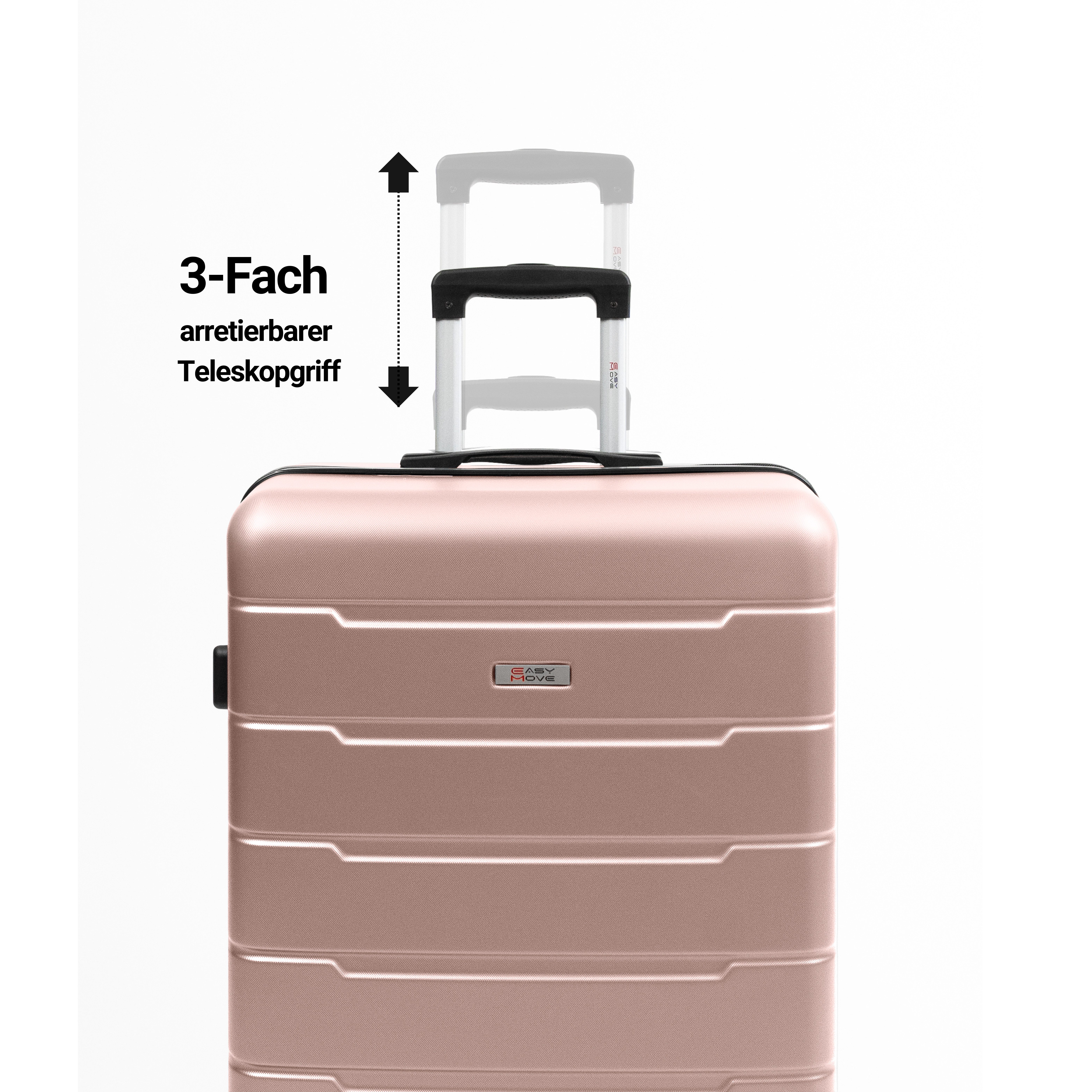 Easy Move Hartschalen-Trolley Leichter Rollkoffer YUG günstig online kaufen