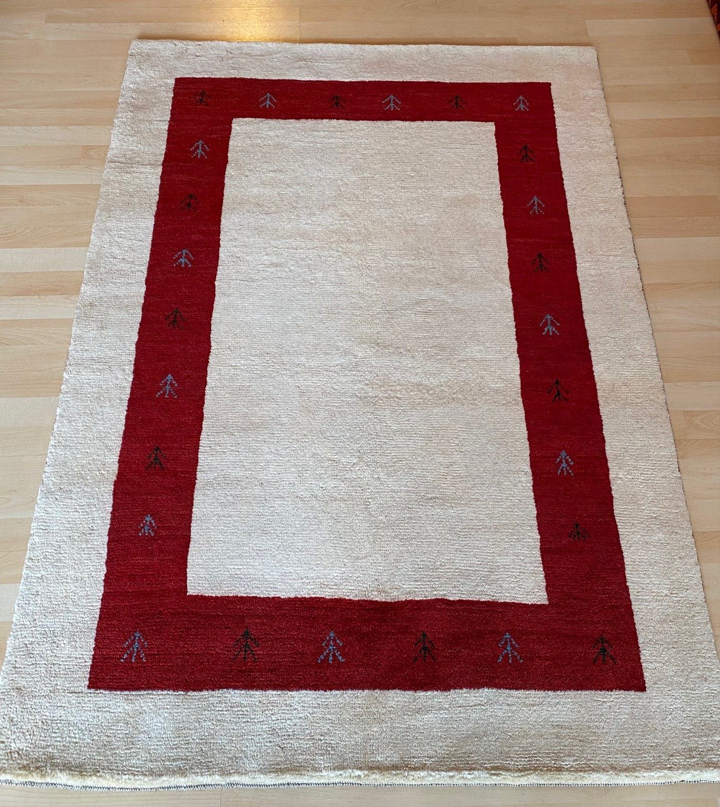 Perfekte Qualität! Orientteppich Perser Gabbeh Teppich Royal mit Handgeknüpft Zertifikat Handgeknüpft Hochland Hochland Morgenlandbazar, aus 177×121 Schurwolle, Schurwolle