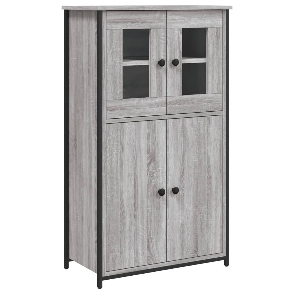 vidaXL Highboard Highboard Grau Sonoma 62x32x106,5 günstig online kaufen