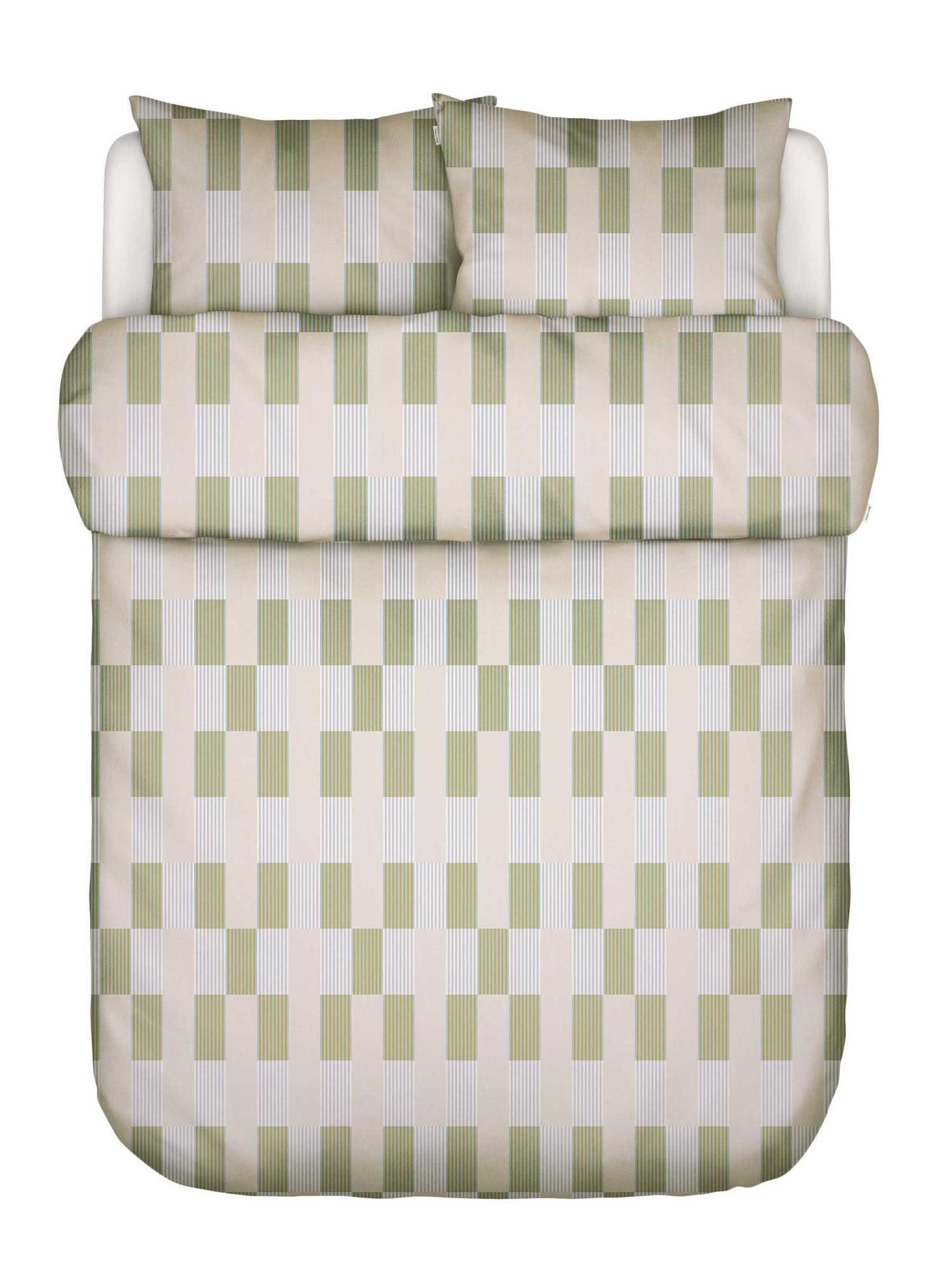 Marc O'Polo Home Bettwäsche Sverre, Satin, 3 teilig, mit geometrischem Muster