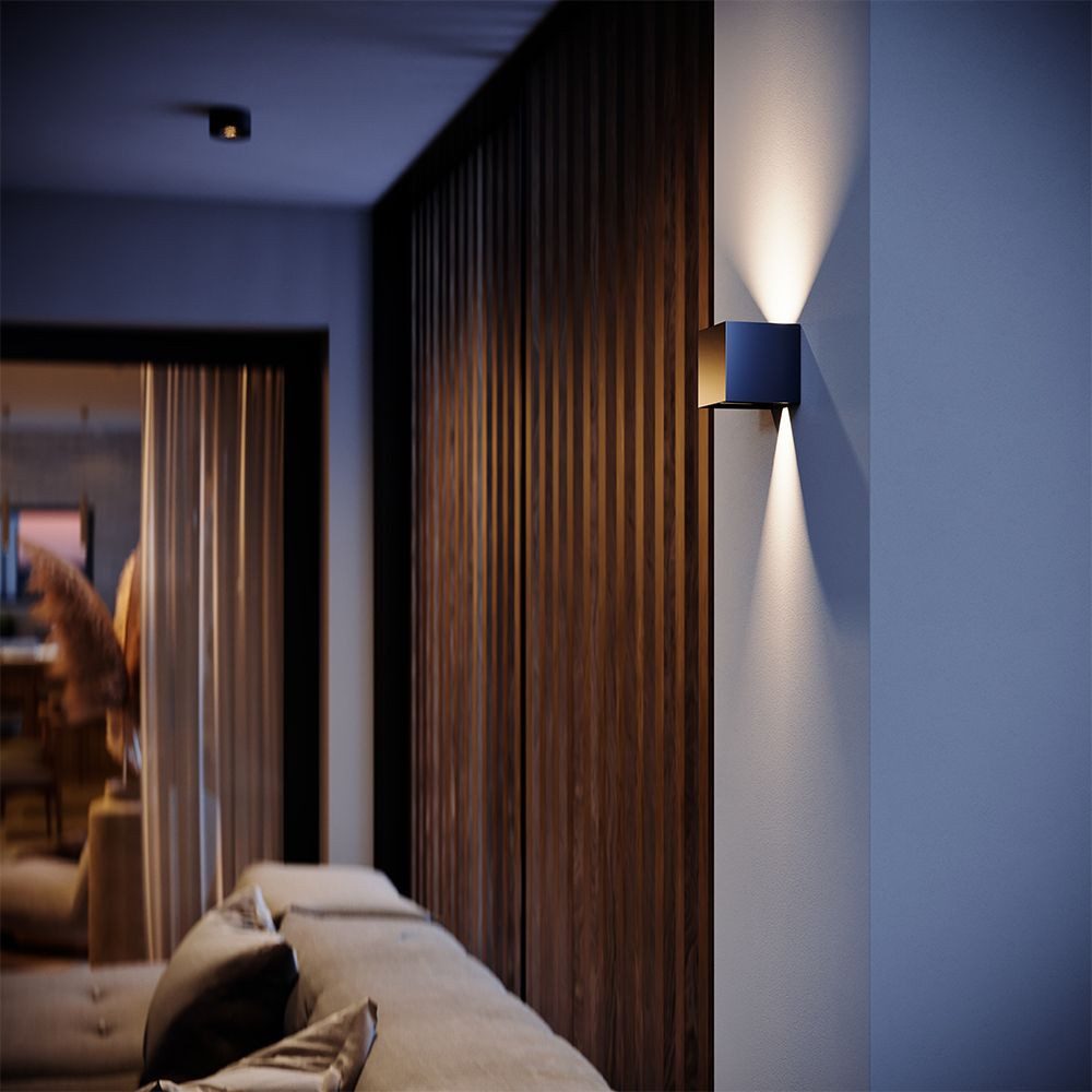 s.luce Wandleuchte LED Außenwandleuchte Ixa IP44 Weiß, Warmweiß günstig online kaufen