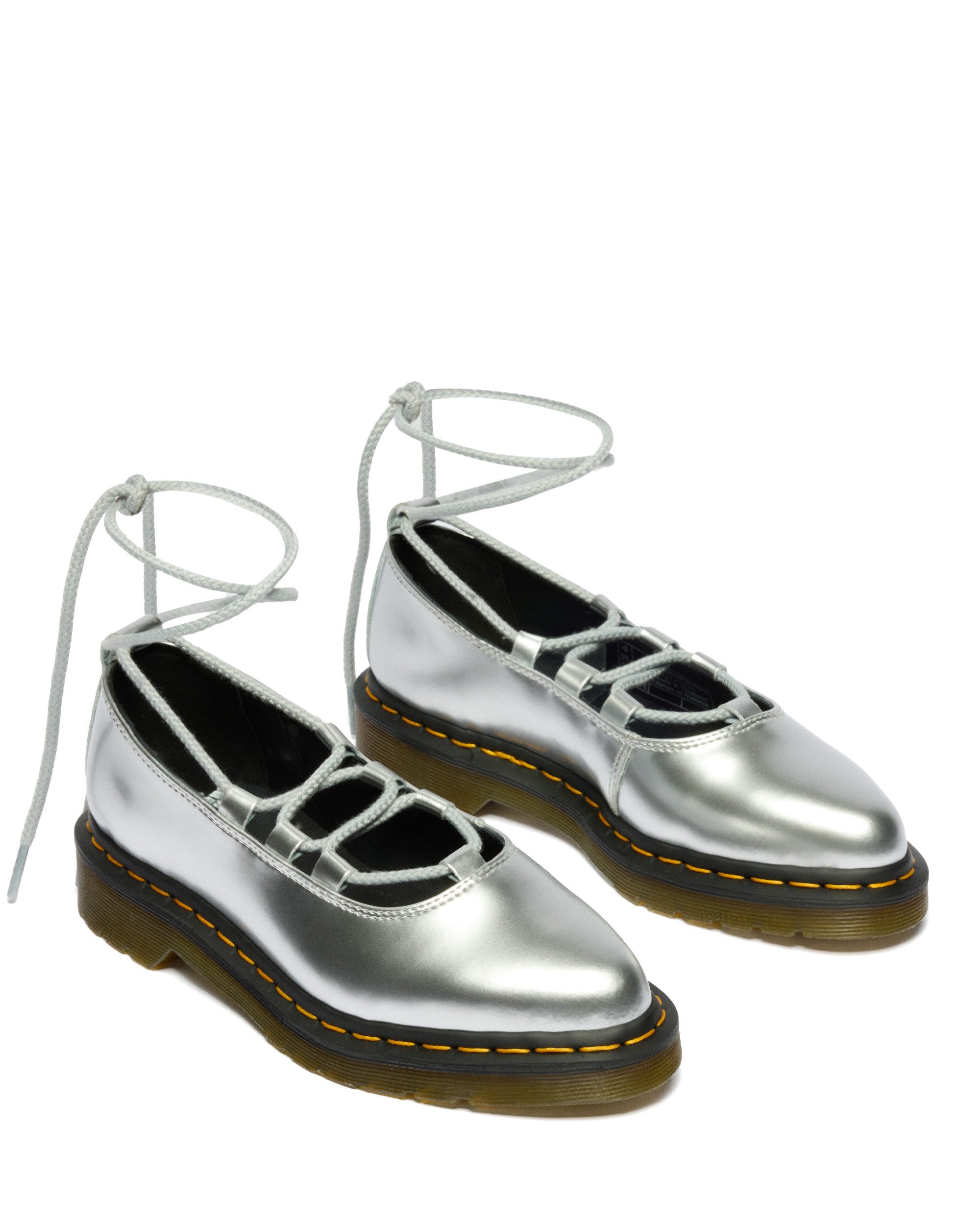 DR. MARTENS Elphie Loafer, Blockabsatz, Ballerina, Plateauschuh mit extravaganter Schnürung
