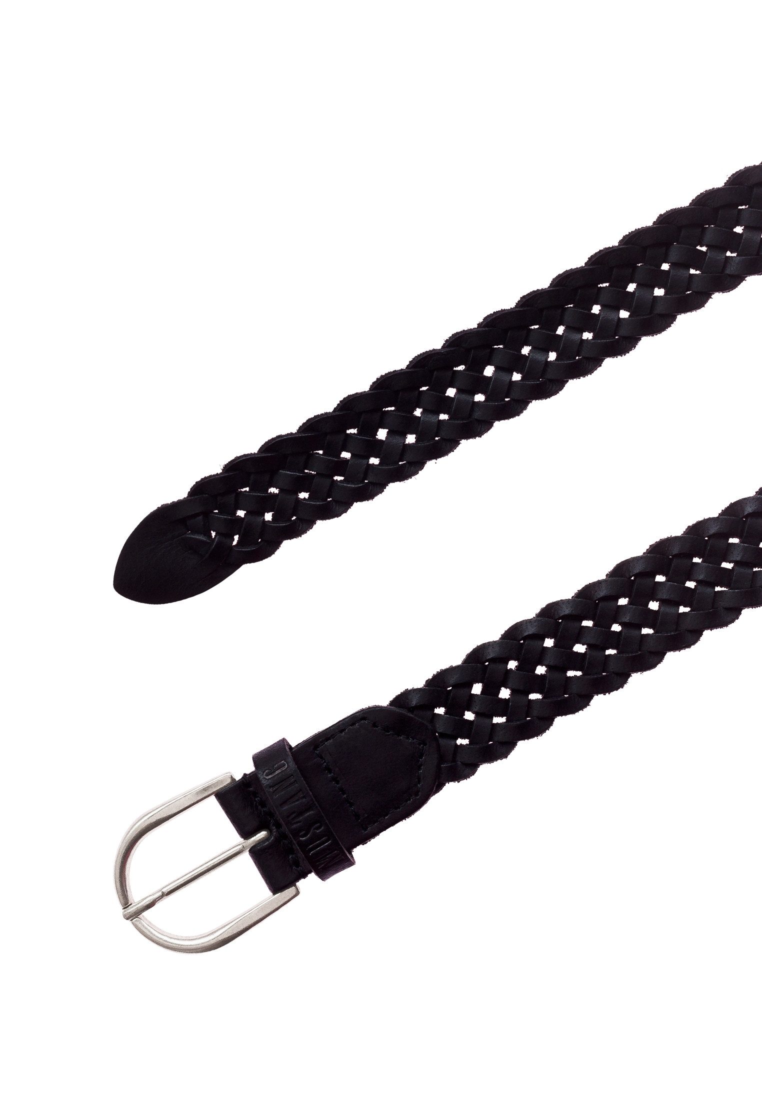 MUSTANG Flechtgürtel "Payton" (1-St) Mit Hingucker-Flechtoptik, 3 cm