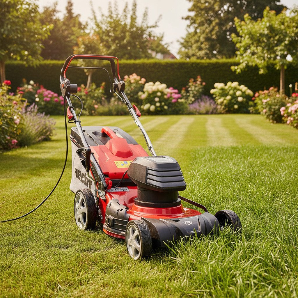 Hecht Elektrorasenmäher mit Radantrieb 1800 W 5in1 50 Liter Fangkorb, 46 cm günstig online kaufen
