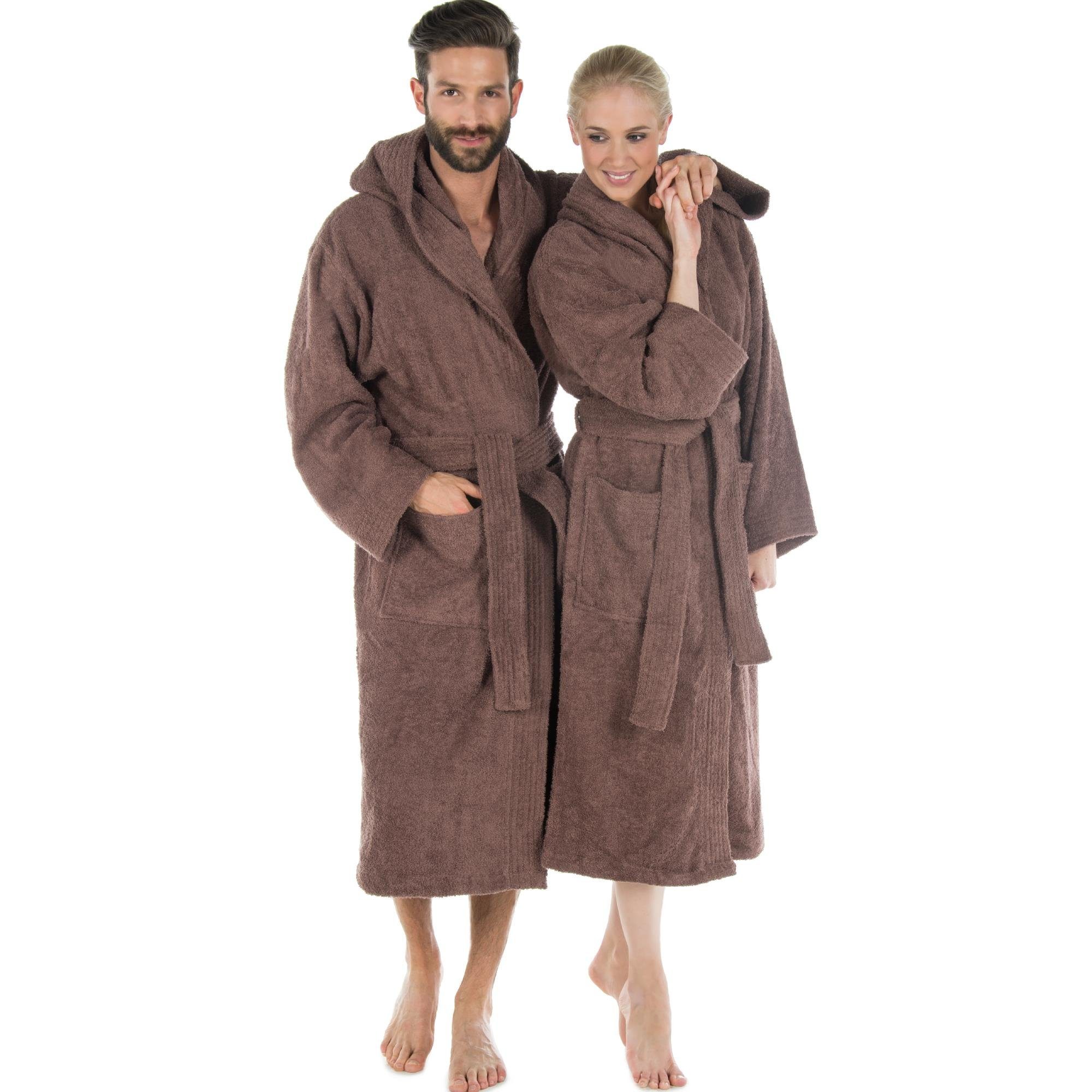 CelinaTex Bademantel Saunamantel Frottee Kapuze Damen günstig online kaufen