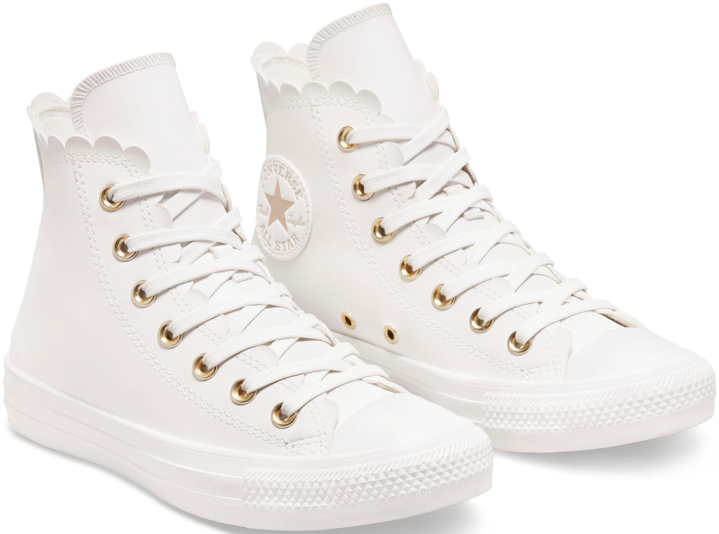 All white chuck taylors women's sale