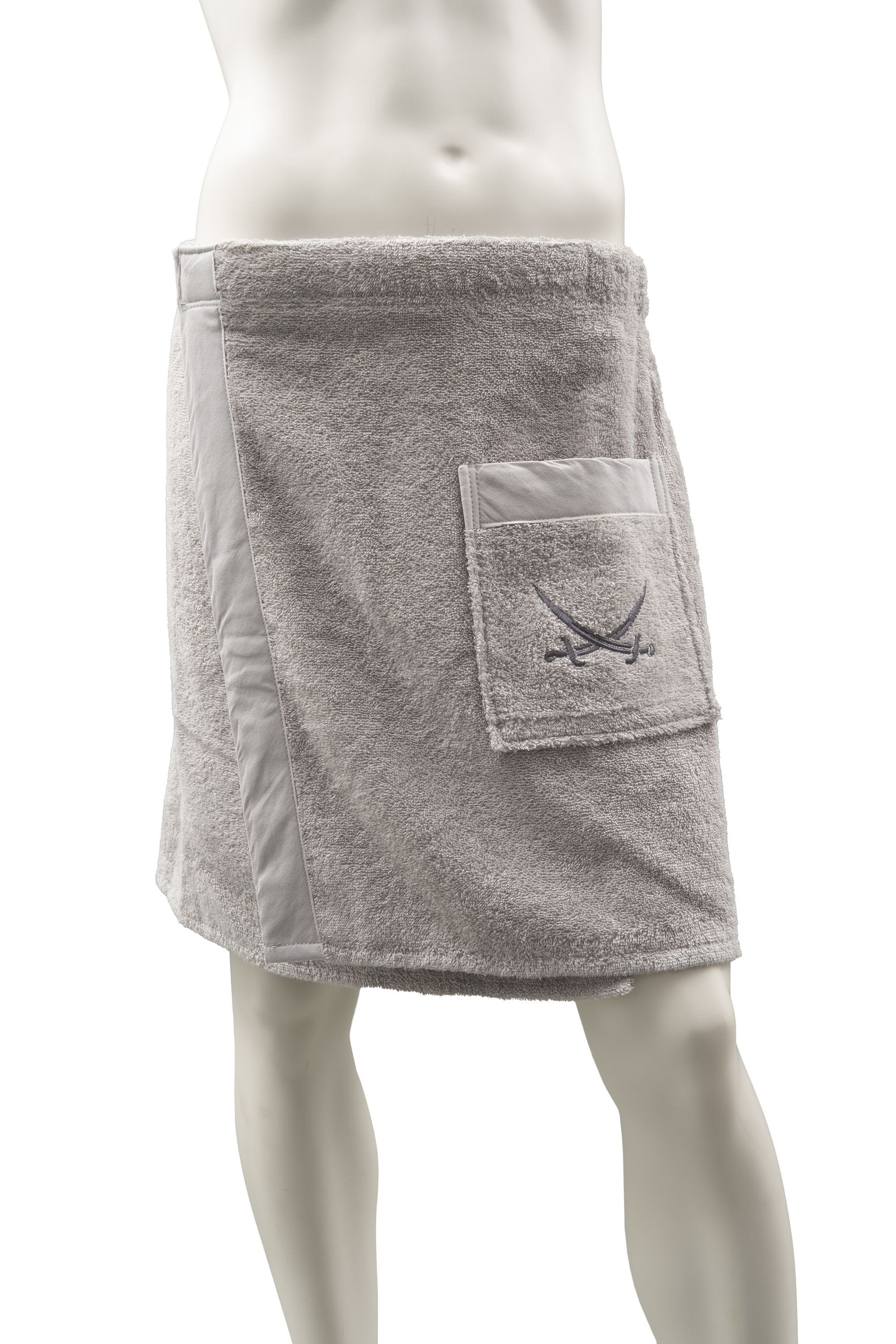 Sansibar Sylt Kilt Kilt Sansibar Herren SaunaKilt mit bestickter