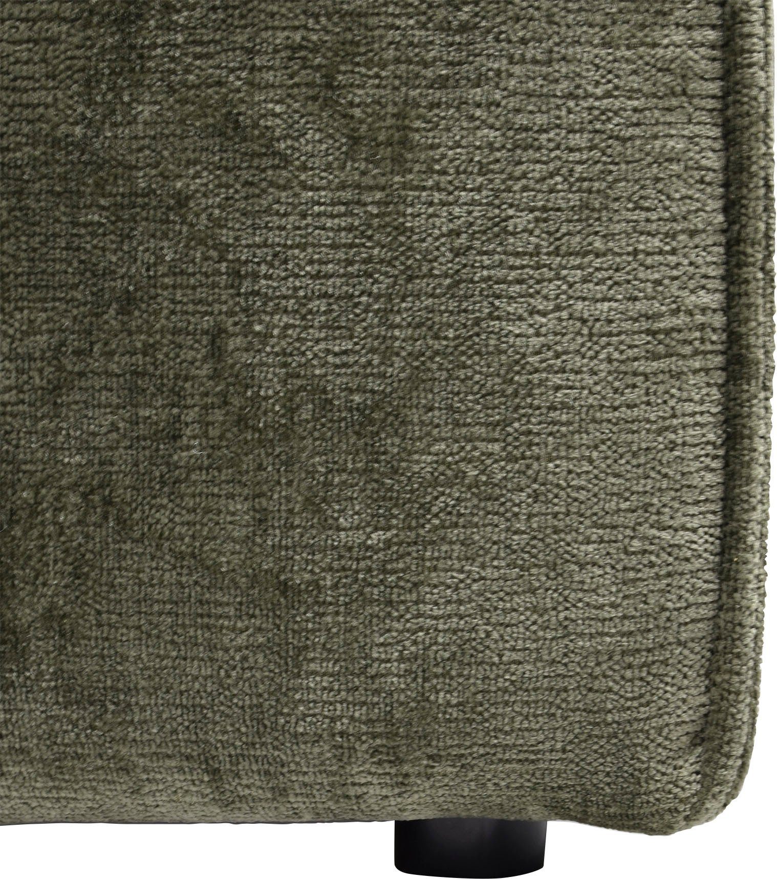 RAUM.ID Sofa-Eckelement Monolid (1 St), für separat olivgrün Zusammenstellung als Modul verwendbar, oder individuelle