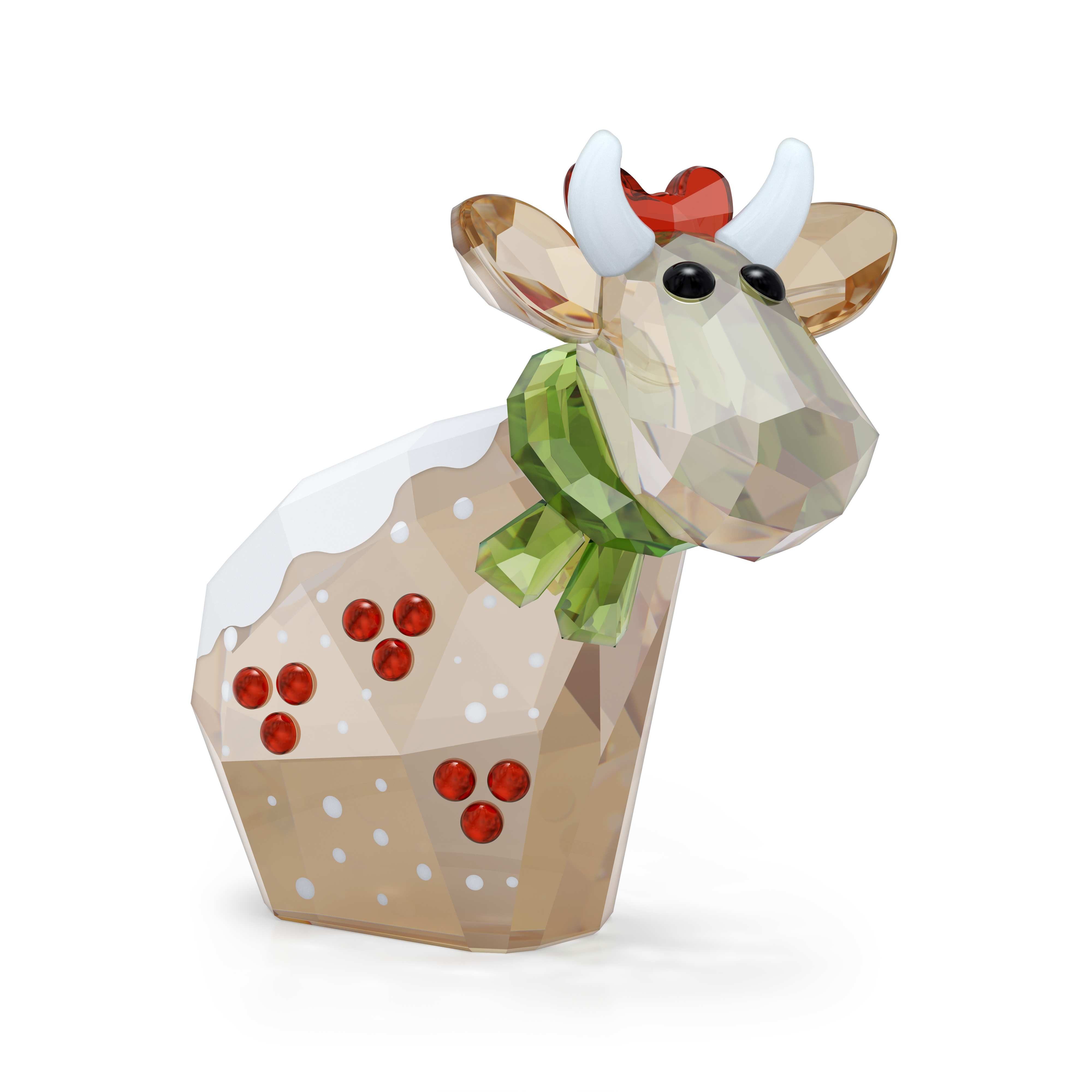 Swarovski Weihnachtsfigur Kristallfigur Sammelfigur Dekofigur Mo Jahresausgabe 2026 (1 St), Swarovski® Kristall