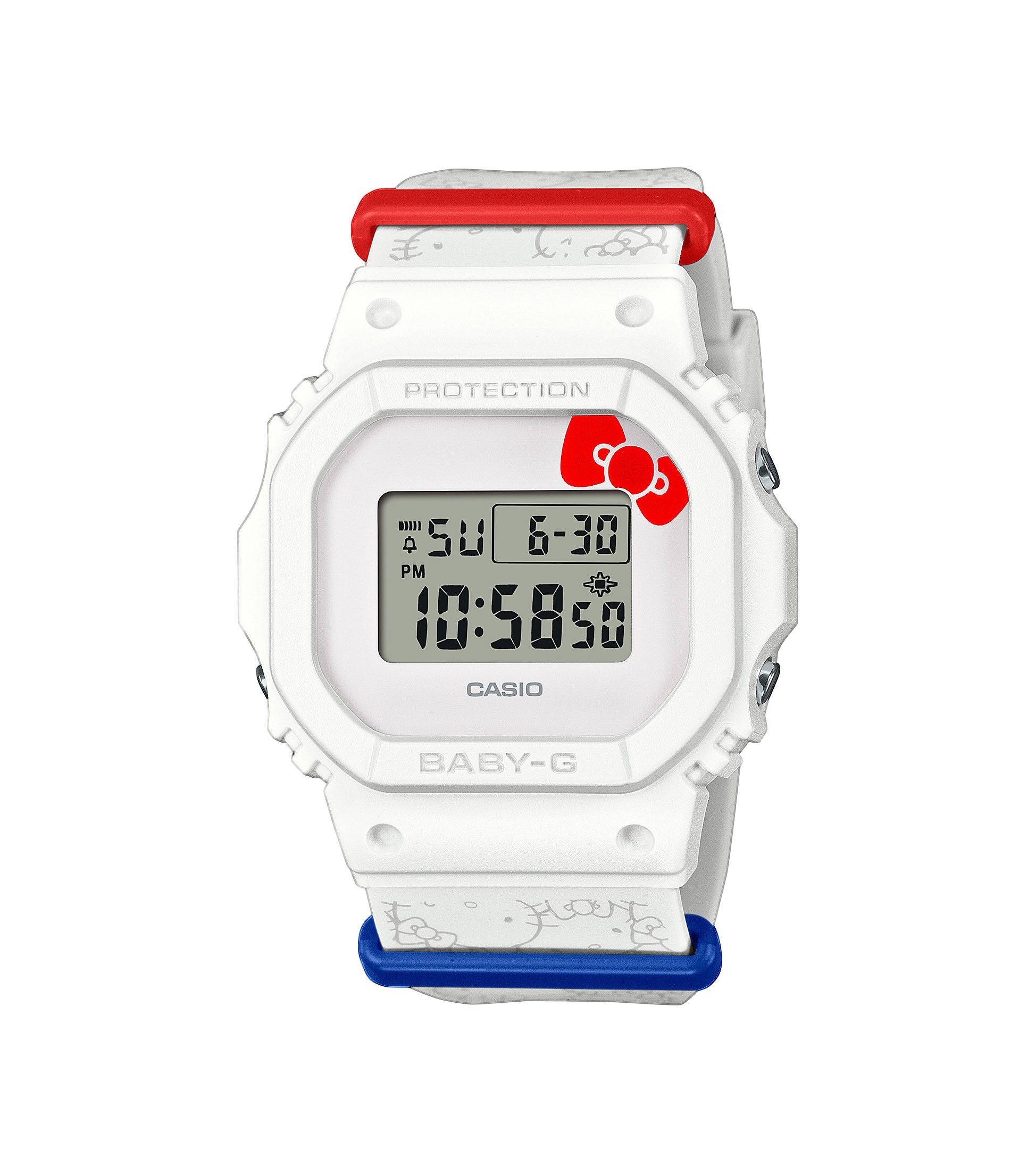 CASIO Digitaluhr Casio Baby-G Kinder Uhr digital BGD-565KT-7ER Resin ...
