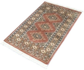 Teppich Buchara Teppich handgeknüpft braun, morgenland, rechteckig, Höhe: 6 mm