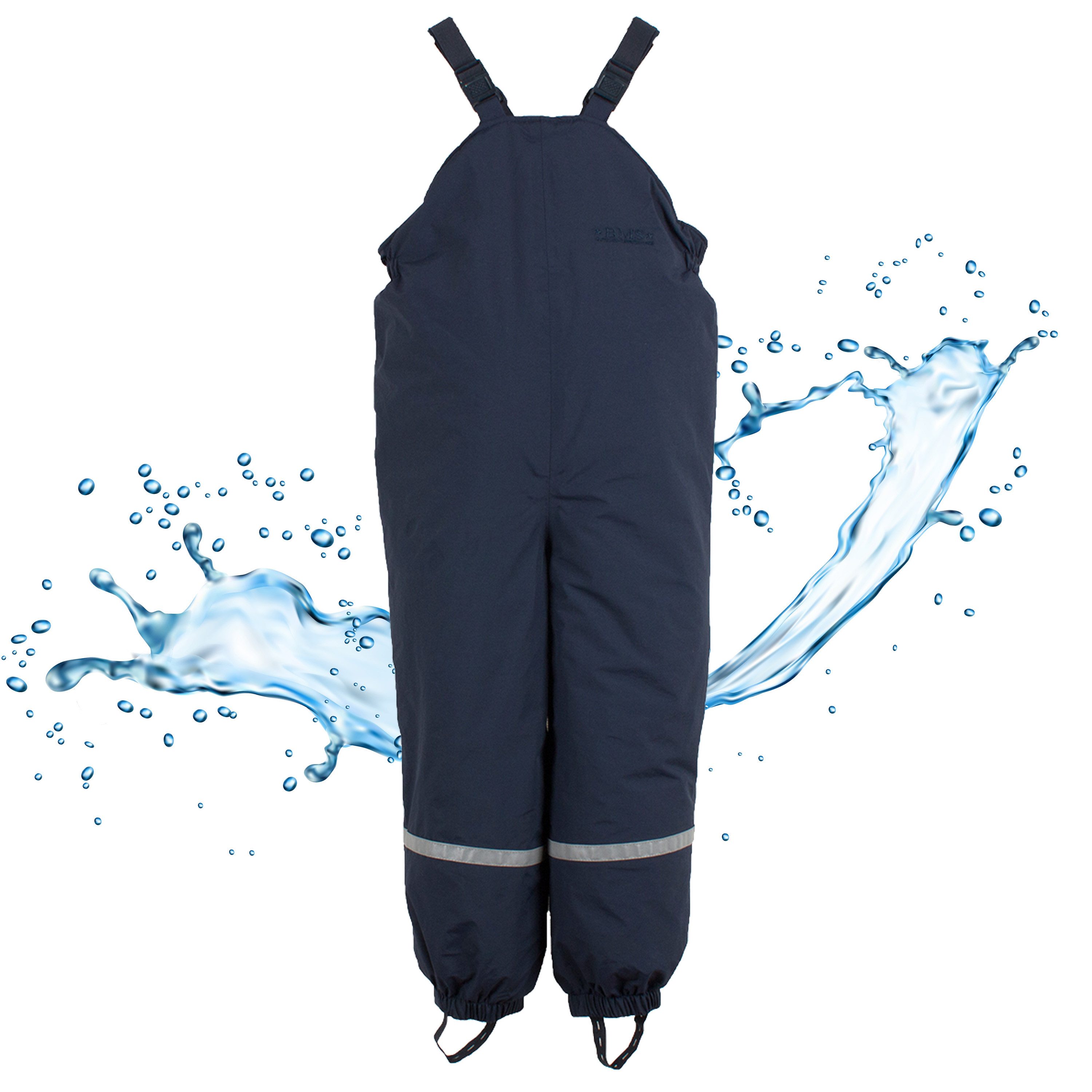 BMS Schneehose BMS Schneehose mit Latz 100% wasserdicht und atmungsaktiv