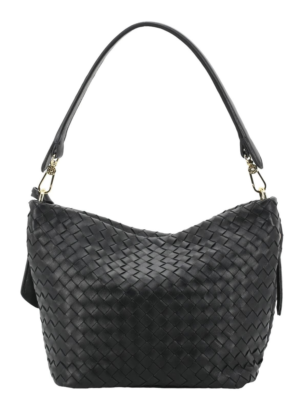 Abro Schultertasche Ebony Shoulder Bag, aus echtem Leder