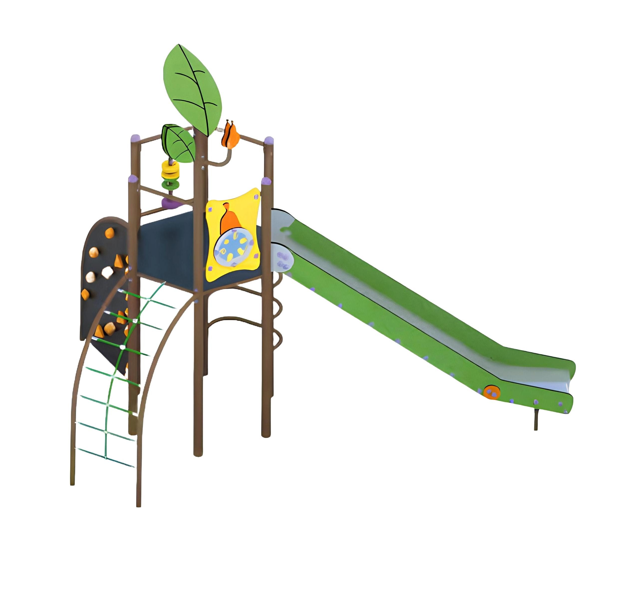 Xlmoebel Spielturm Kletterpark Spielwiese Kinderspielplatz Spielareal Aktivbereich., Hergestellt in Europa