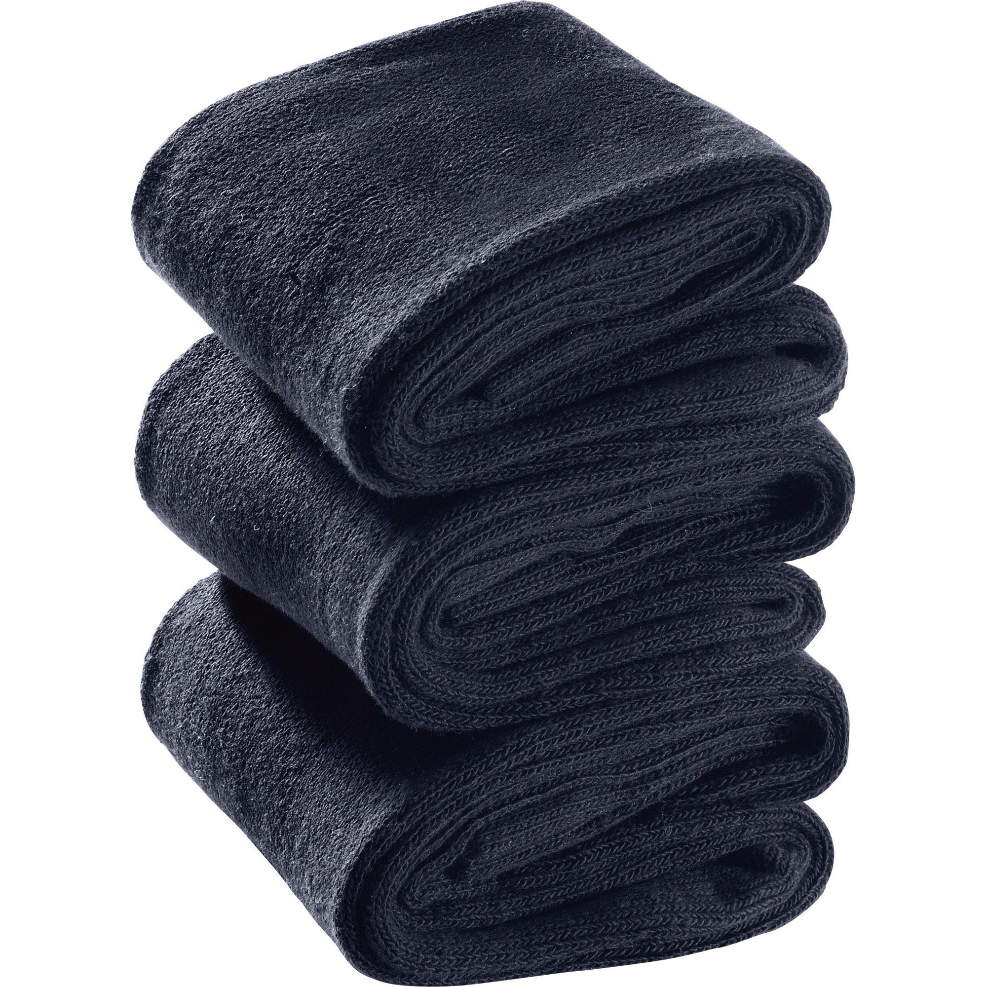 Camano Socken Unisex-Sportsocken 3 Paar Uni günstig online kaufen