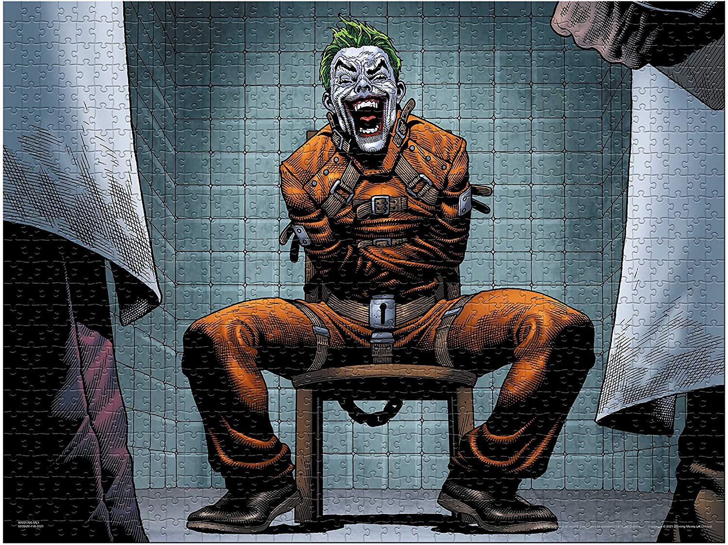 Winning Moves Puzzle Batman - Puzzle »Joker« (1000 Teile), 1000 Puzzleteile