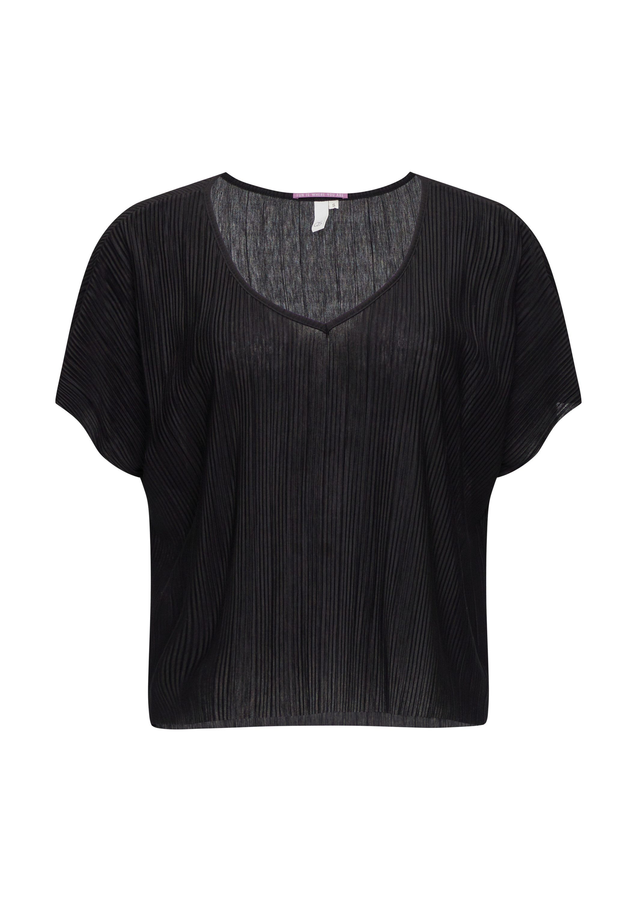 QS Kurzarmshirt T-Shirt T-Shirt im Relaxed günstig online kaufen