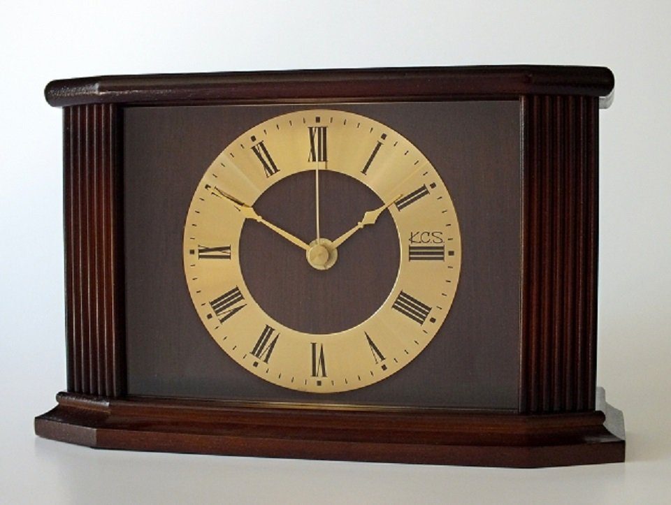 Beauty.Scouts Tischuhr Analoge Tischuhr Standuhr "Gien" Uhr, Antik, 24x15 cm
