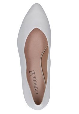 Caprice 9-22400-20 102 White Nappa Pumps