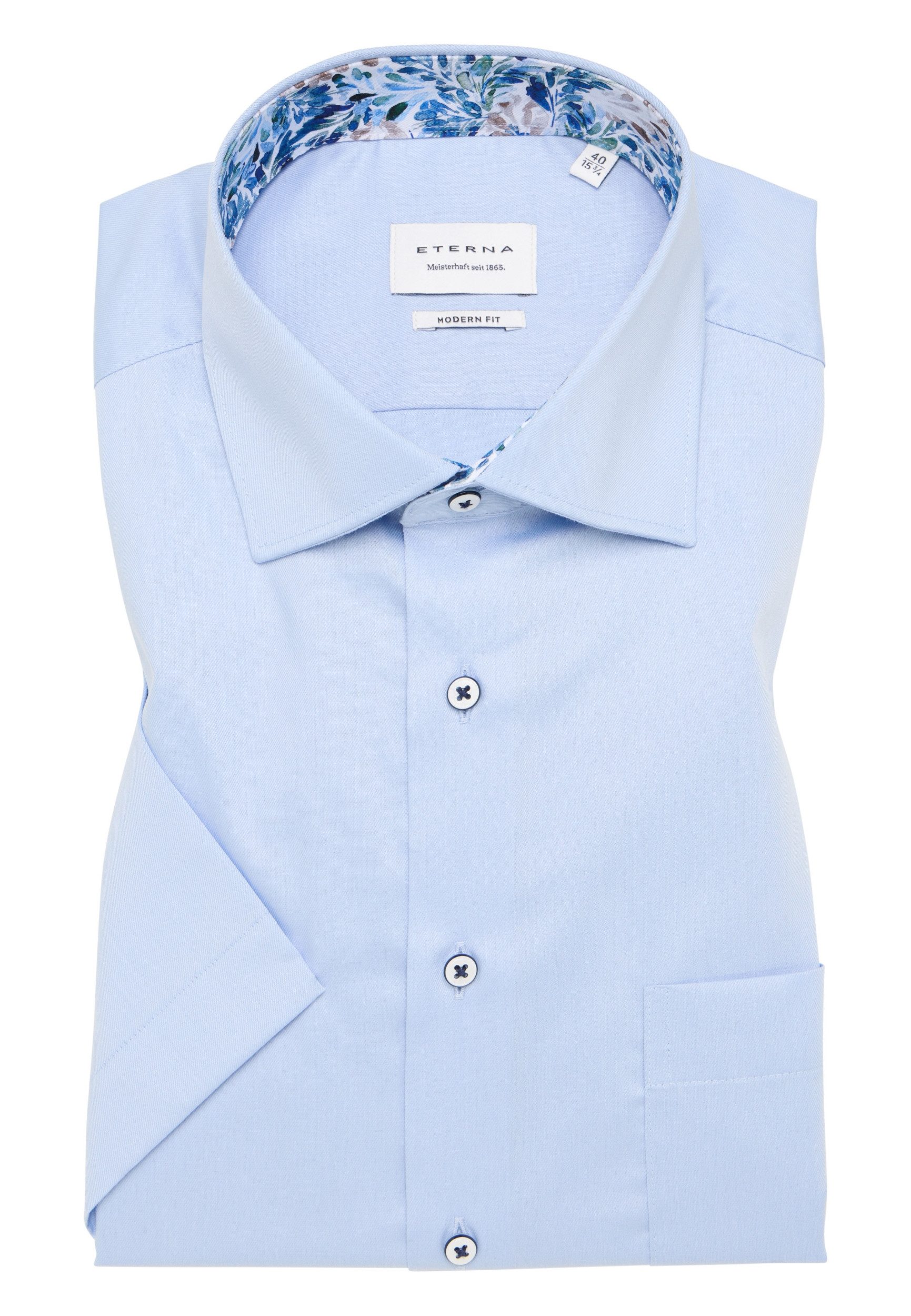 Eterna Kurzarmhemd - Businesshemd - Modern Fit - Basic Hemd
