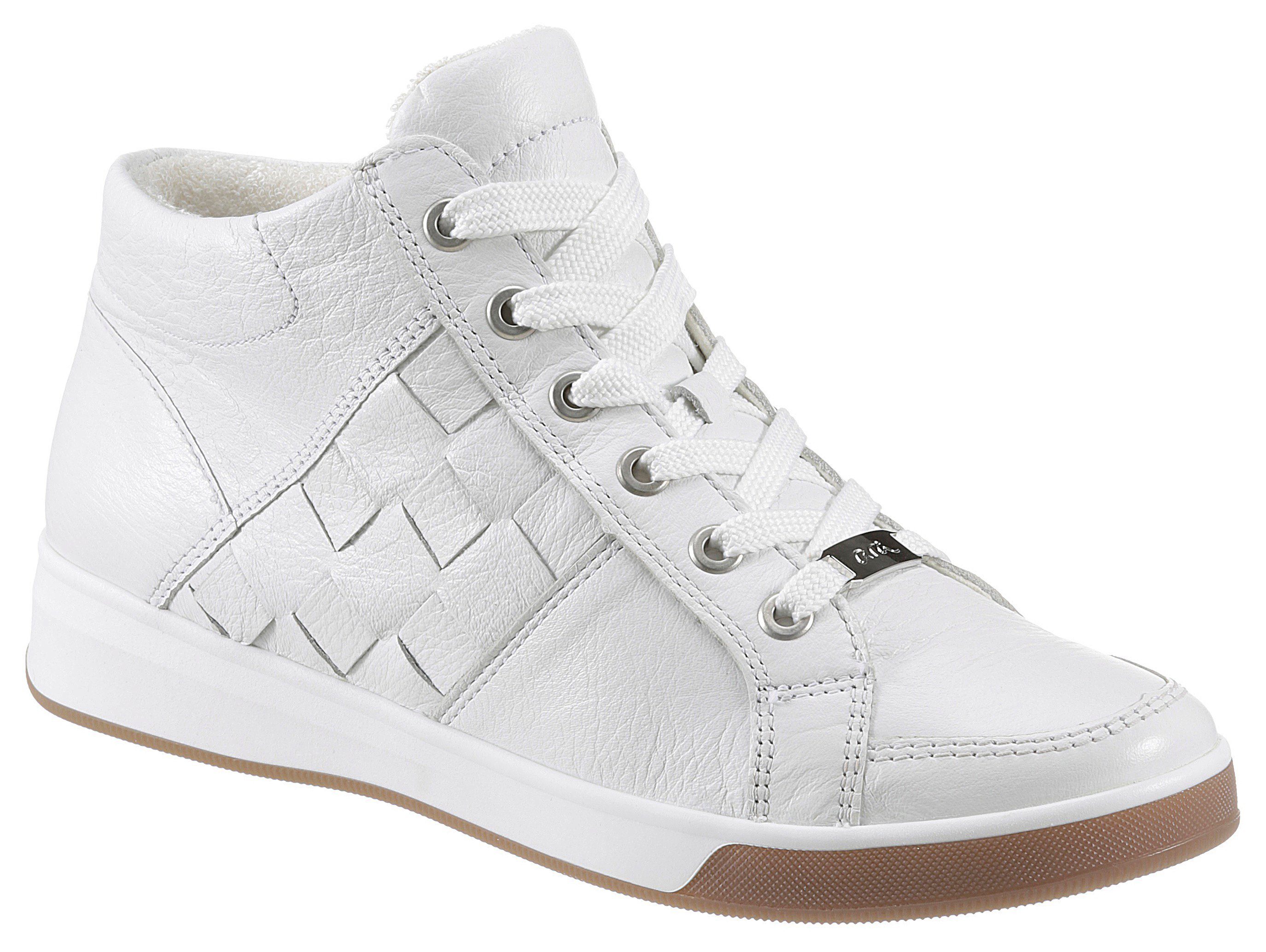 ARA Damen New York Sneaker – Bequem, Weich, Mit Wechselfußbett Für Den Alltag