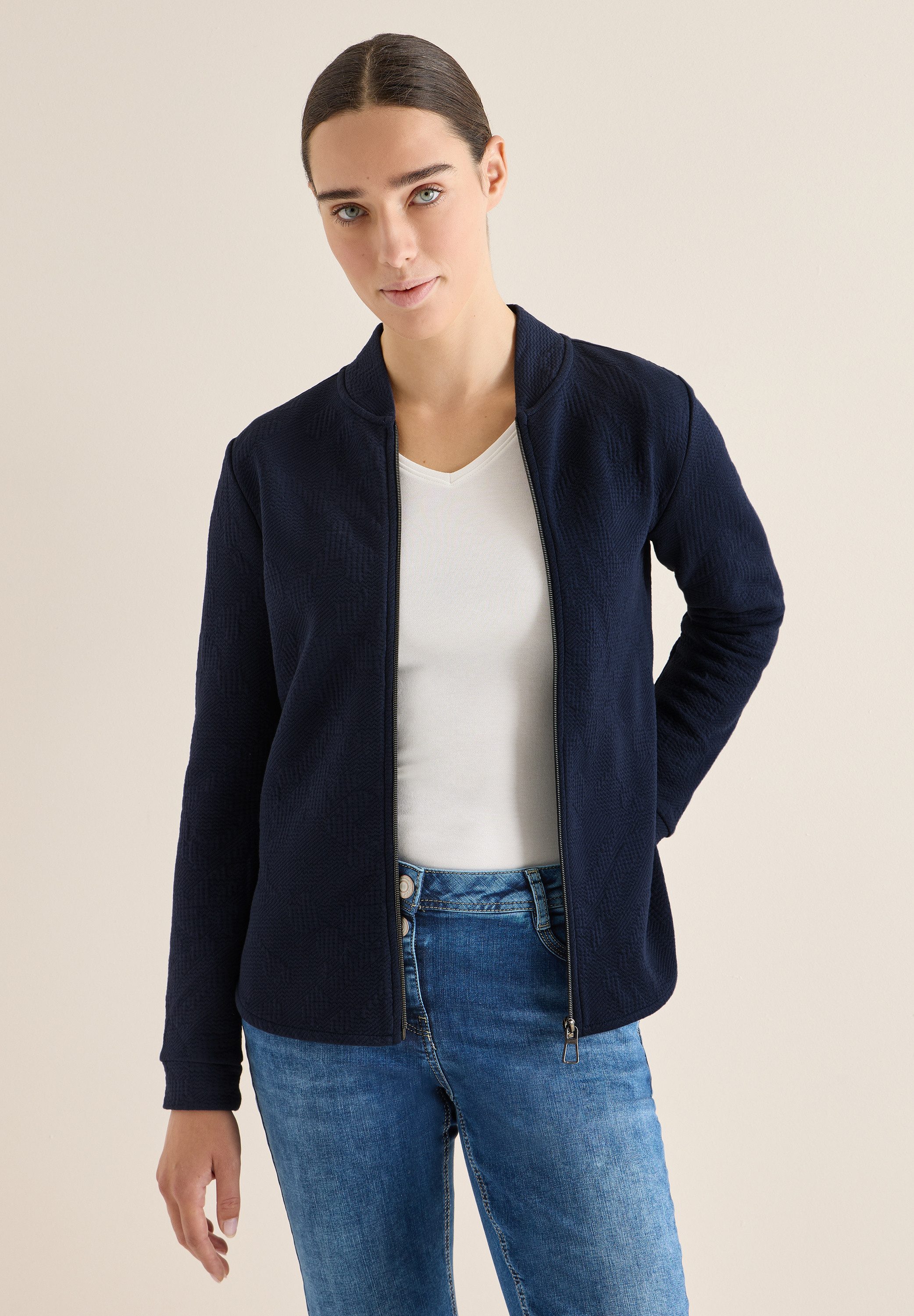CECIL Cardigan mit Struktur-Muster günstig online kaufen