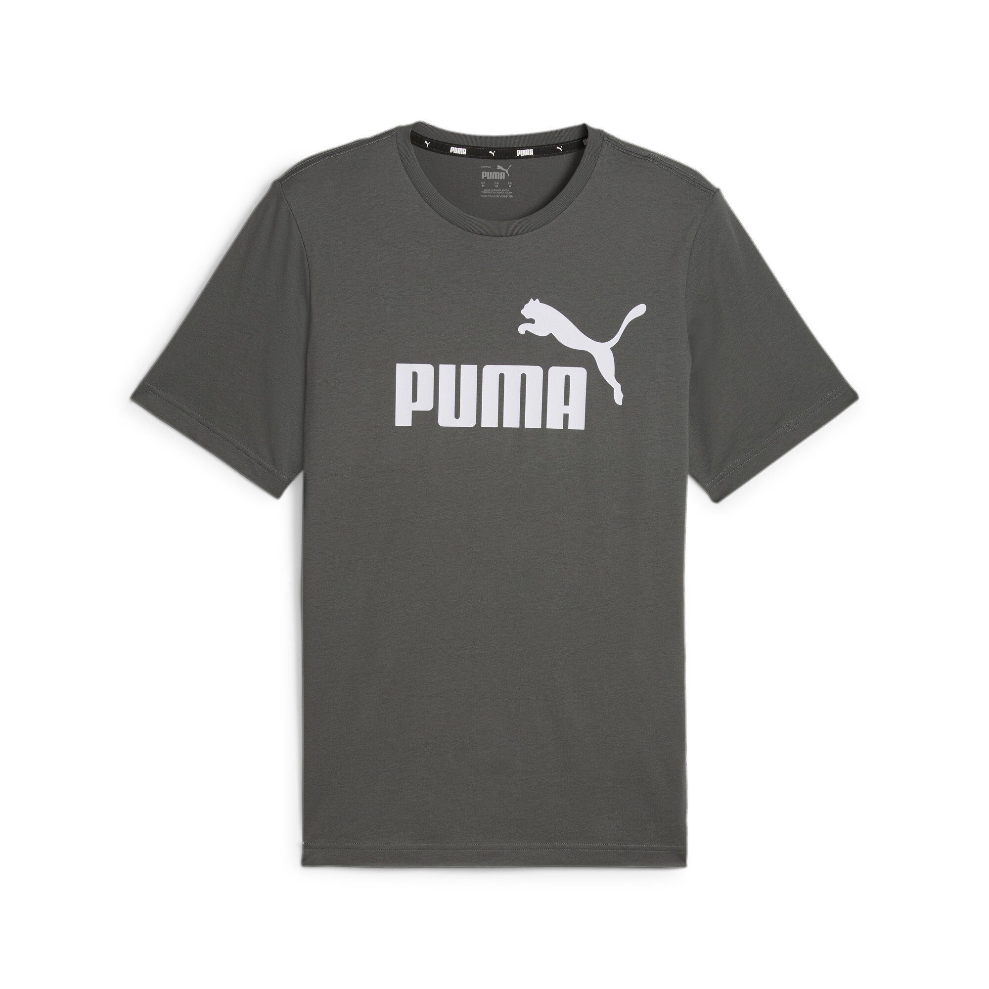 PUMA Trainingsshirt Essentials Logo T-Shirt Herren