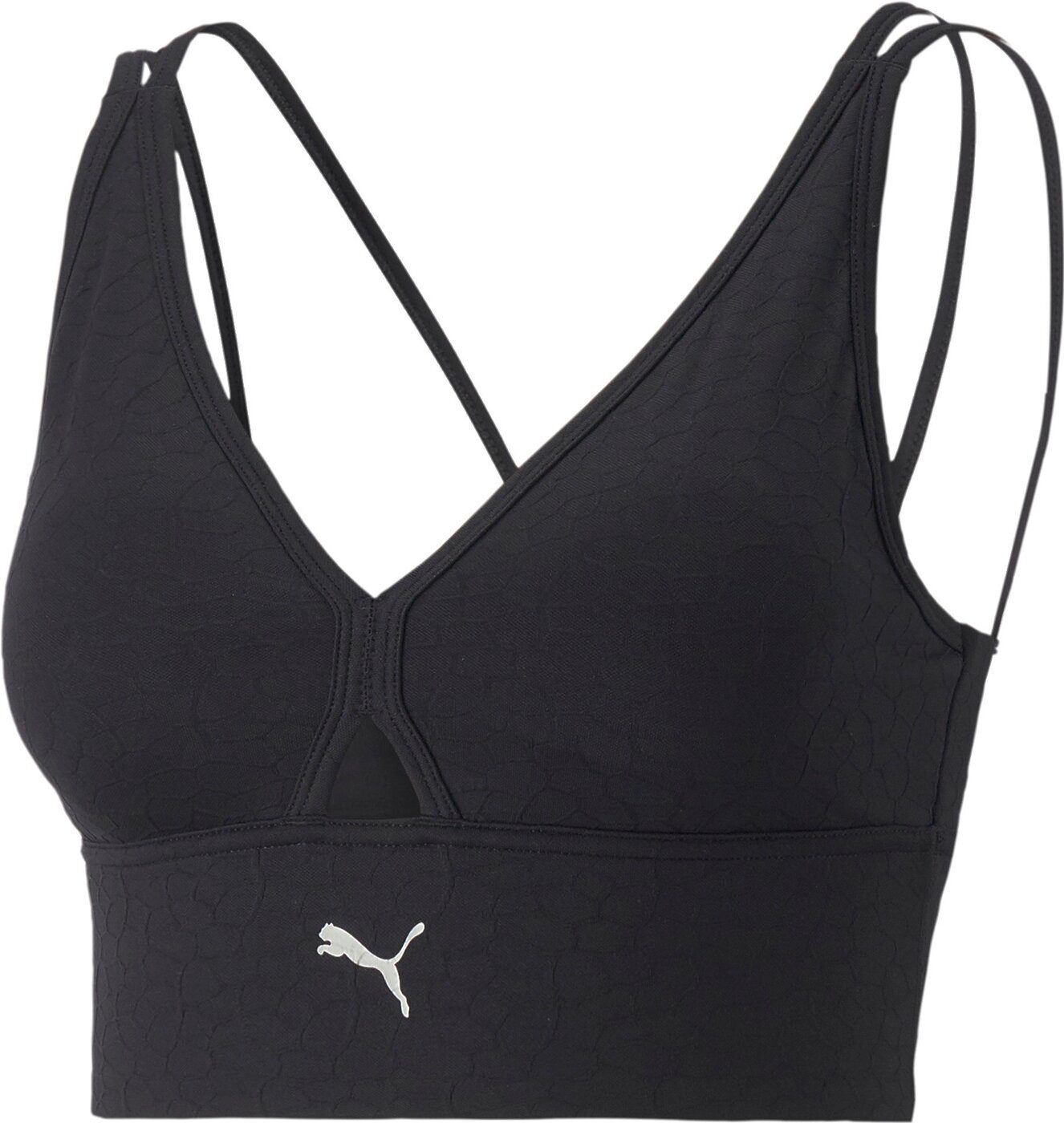 Sport-Bustier Mid Impact Flawless Bra 001 PUMA BLACK