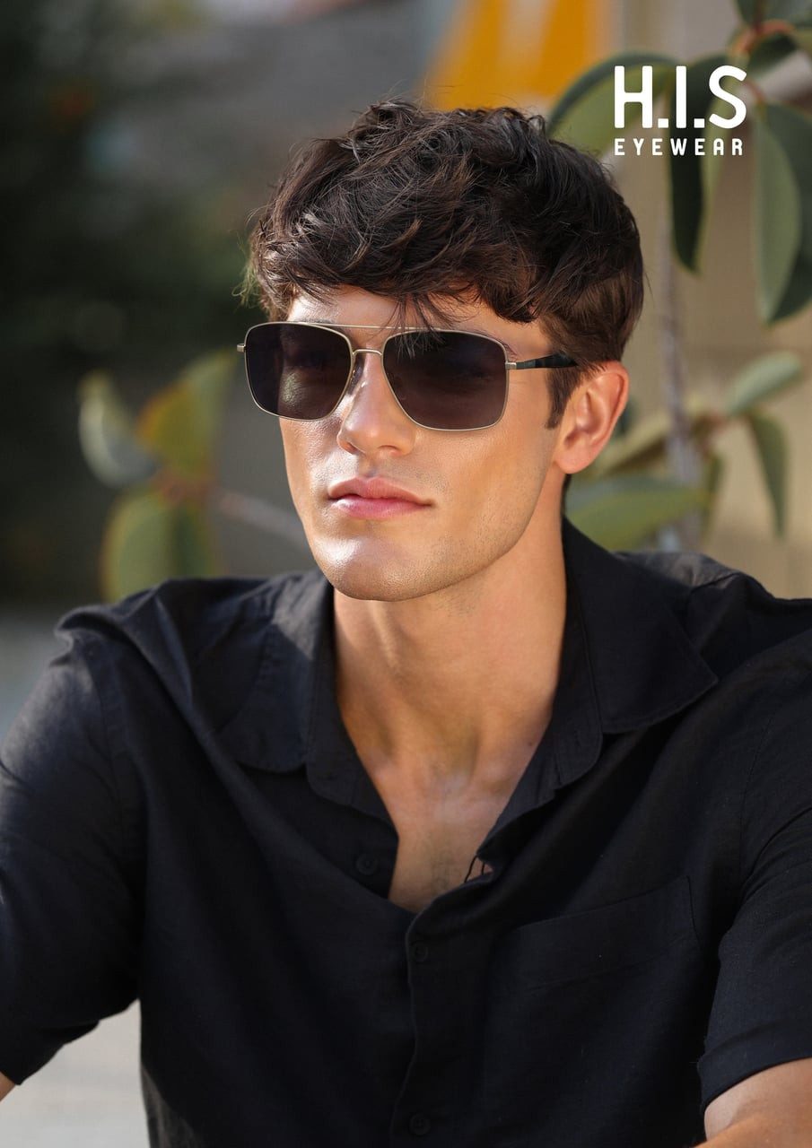 H.I.S Sonnenbrille mit polarisierende Gläser reduzieren störende Reflexionen beim Tragen (Set, 3-St., inklusive Softbeutel und Etui) Filterkategorie 3, 100% UVA & 100% UVB Schutz
