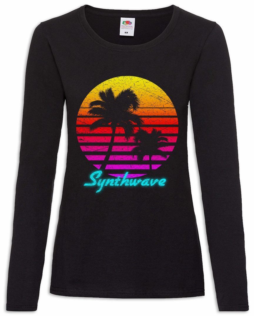 Langarmshirt Synthwave I Damen Langarmshirt Attack Decay Sustain Release Audio LFO