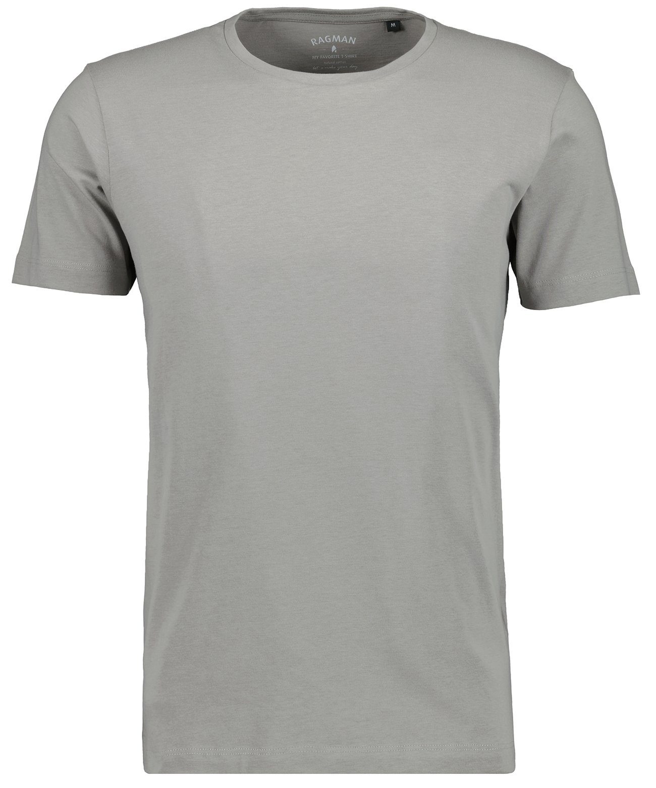 RAGMAN T-Shirt Grau-Beige-215