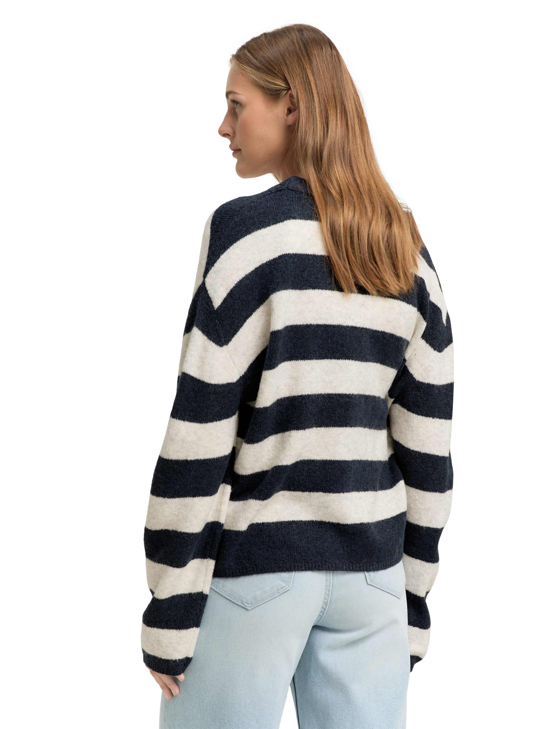 TOM TAILOR Denim Cardigan mit V-Ausschnitt günstig online kaufen