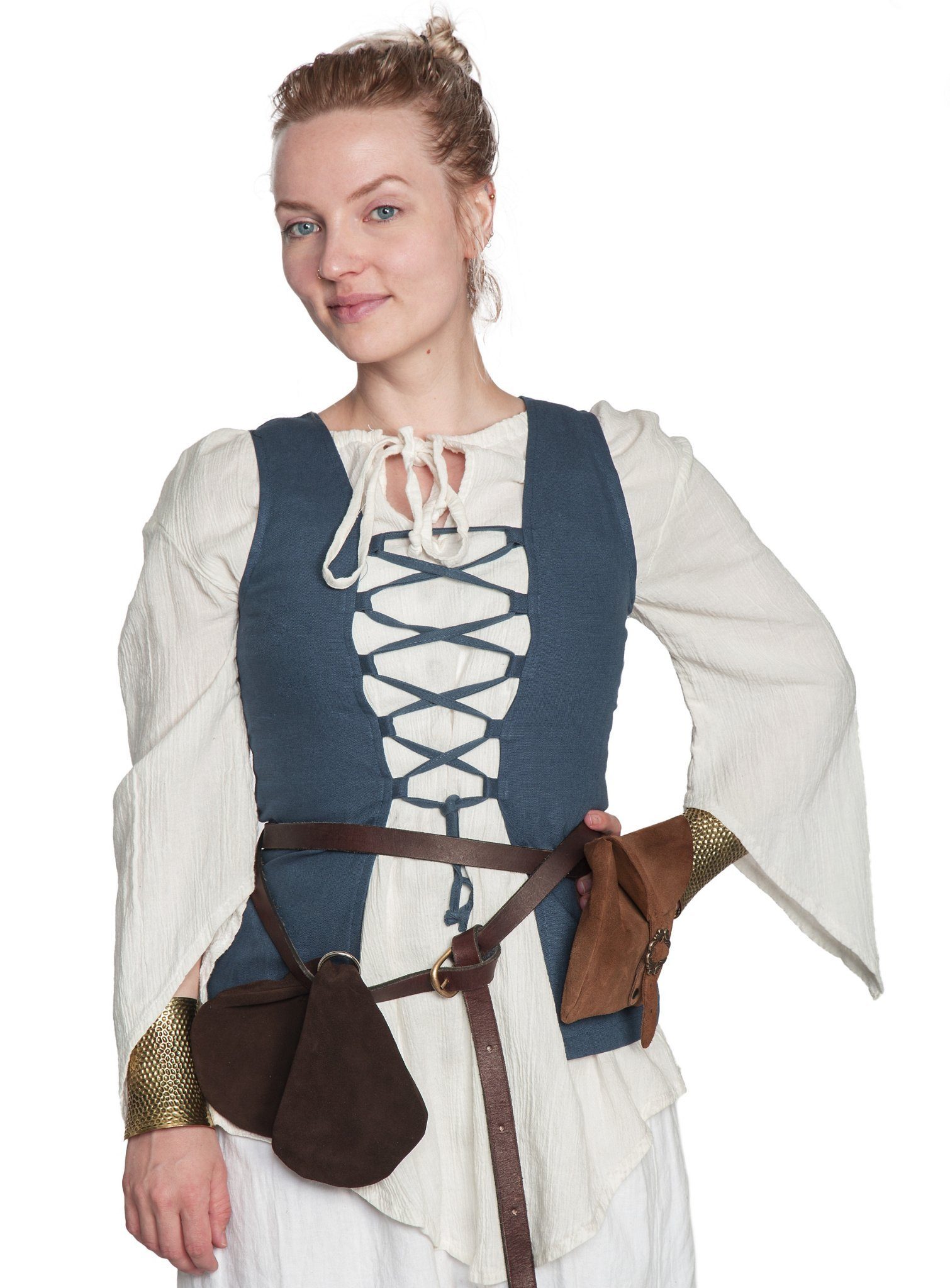Metamorph Kostüm Bluse - Irena, Die mittelalterliche Bluse Irena ist aus fabelhaft leichtem und angene
