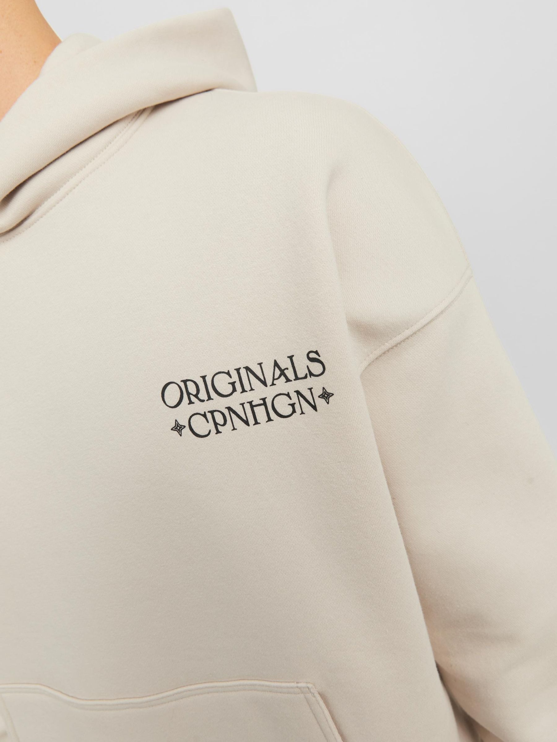 Jack & Jones Sweatshirt Design Dropped Shoulder JORGRACIA JORGRACIA GRAPHIC SWEAT HOOD LN