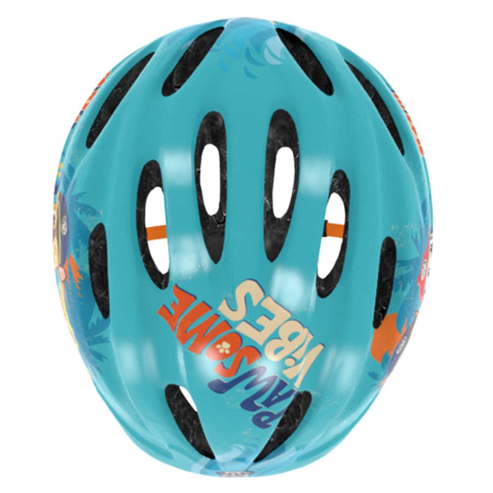 Seven Polska Kinderfahrradhelm "PAW PATROL BOYS", grünblau, 48-52cm, ca. 2 - 5.5 Jahre