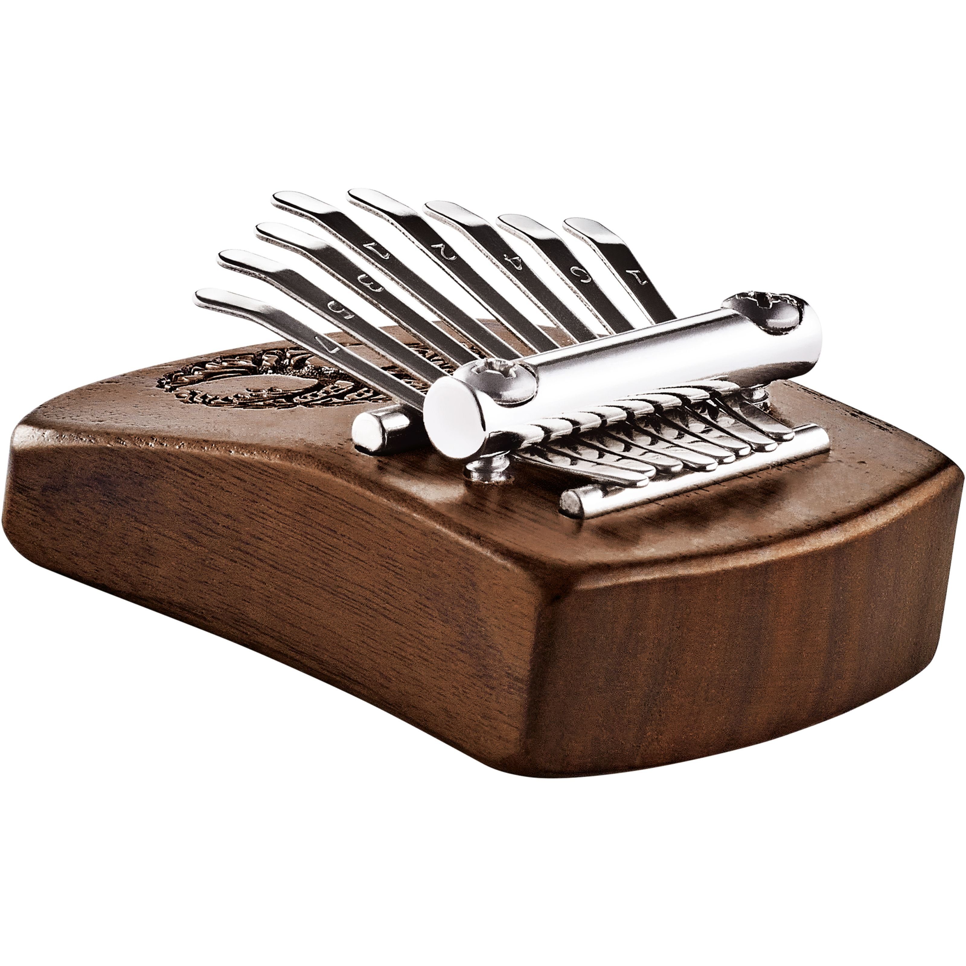 Meinl Percussion Kalimba, Percussion, Kalimbas, KL801TOL Mini Kalimba Black Walnut - Kalimba