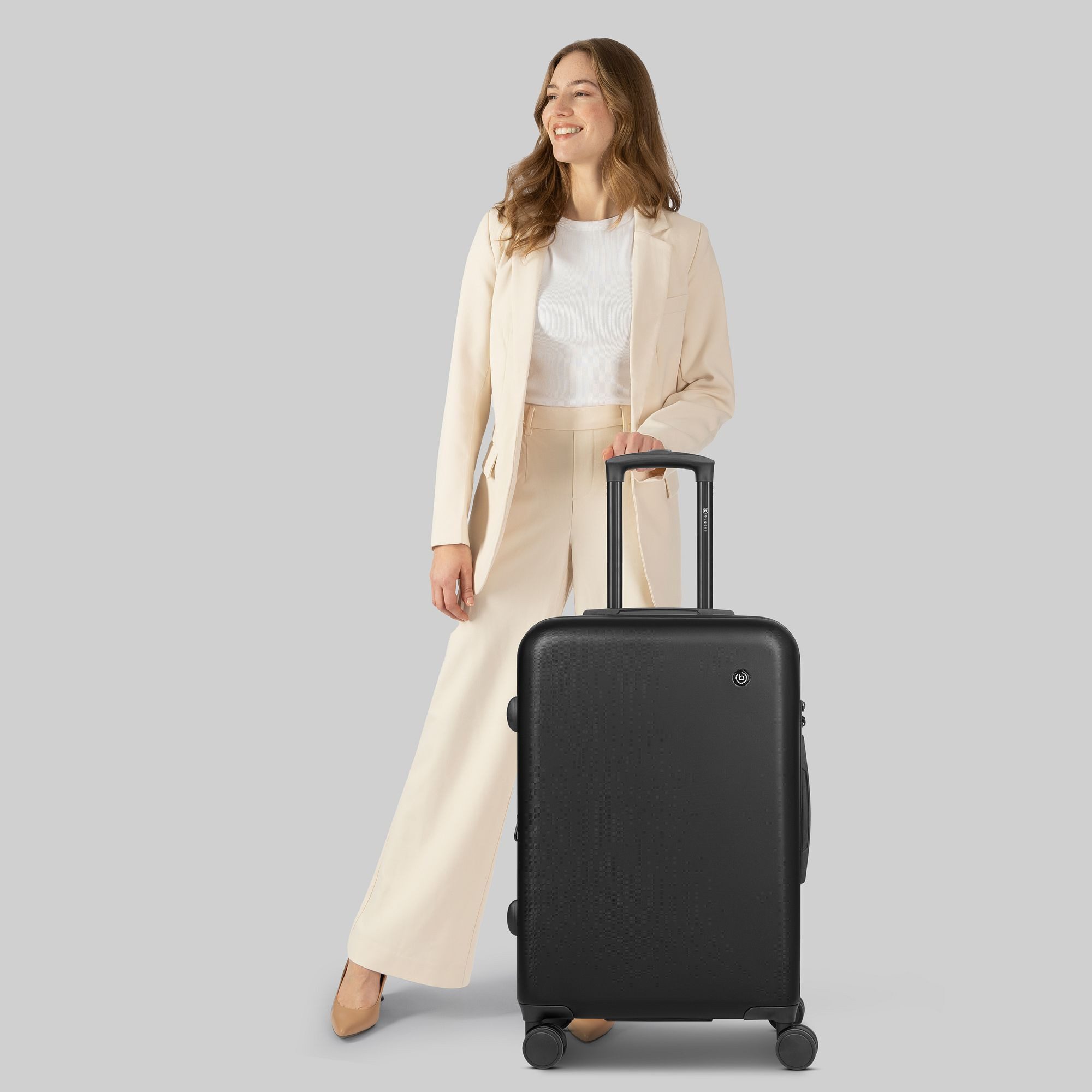 bugatti Hartschalen-Trolley Valencia 2.0, 4 Rollen, ABS