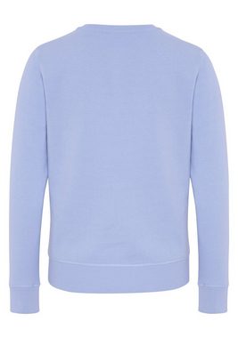 Polo Sylt Sweatshirt mit Label-Stitching