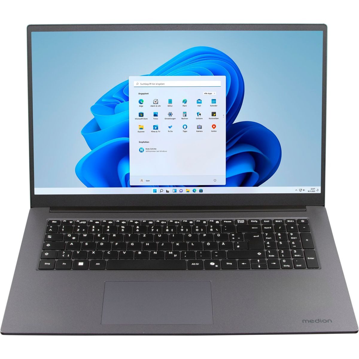 Medion® Avantum 17 E1e 43,9cm N100 4GB 128GB Notebook