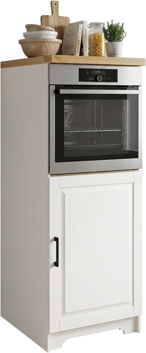 Home affaire Backofen/Kühlumbauschrank Meliss aus massiver Kiefer, Breite 60 cm, Soft-Close-Funktion