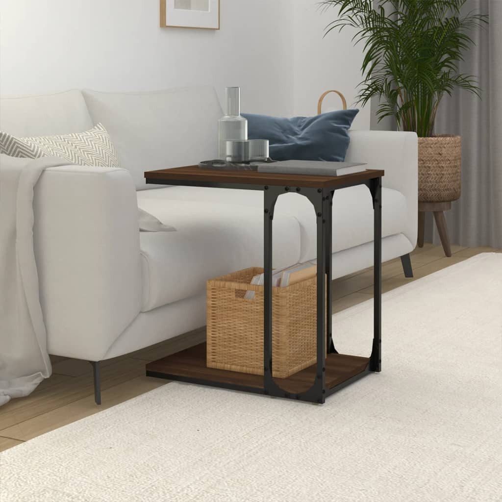 vidaXL Beistelltisch Beistelltisch Braun Eichen-Optik 50x35x52 günstig online kaufen
