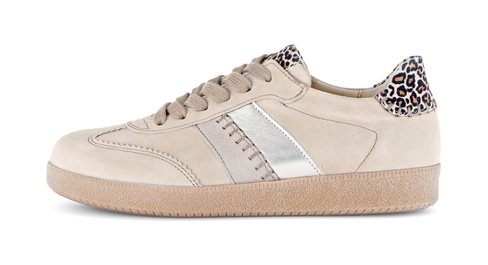 Gabor Sneaker, Freizeitschuh, Halbschuh, Schnürschuh mit bunten Kontrastbesätzen
