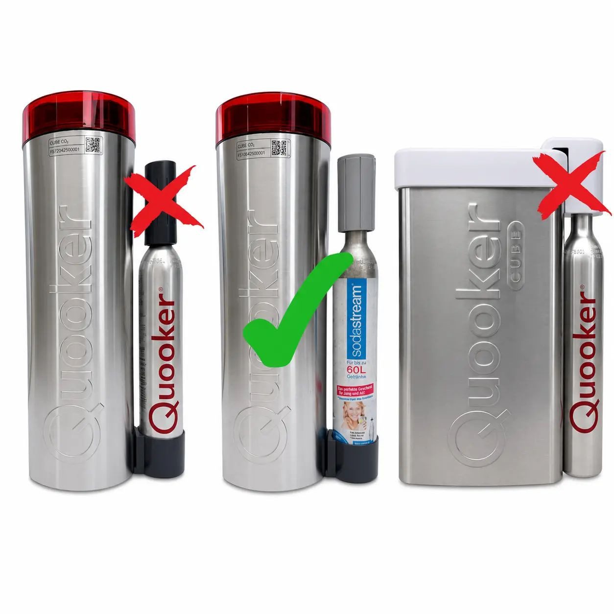 SPRUDELUX Druckminderer CO₂ 425 g