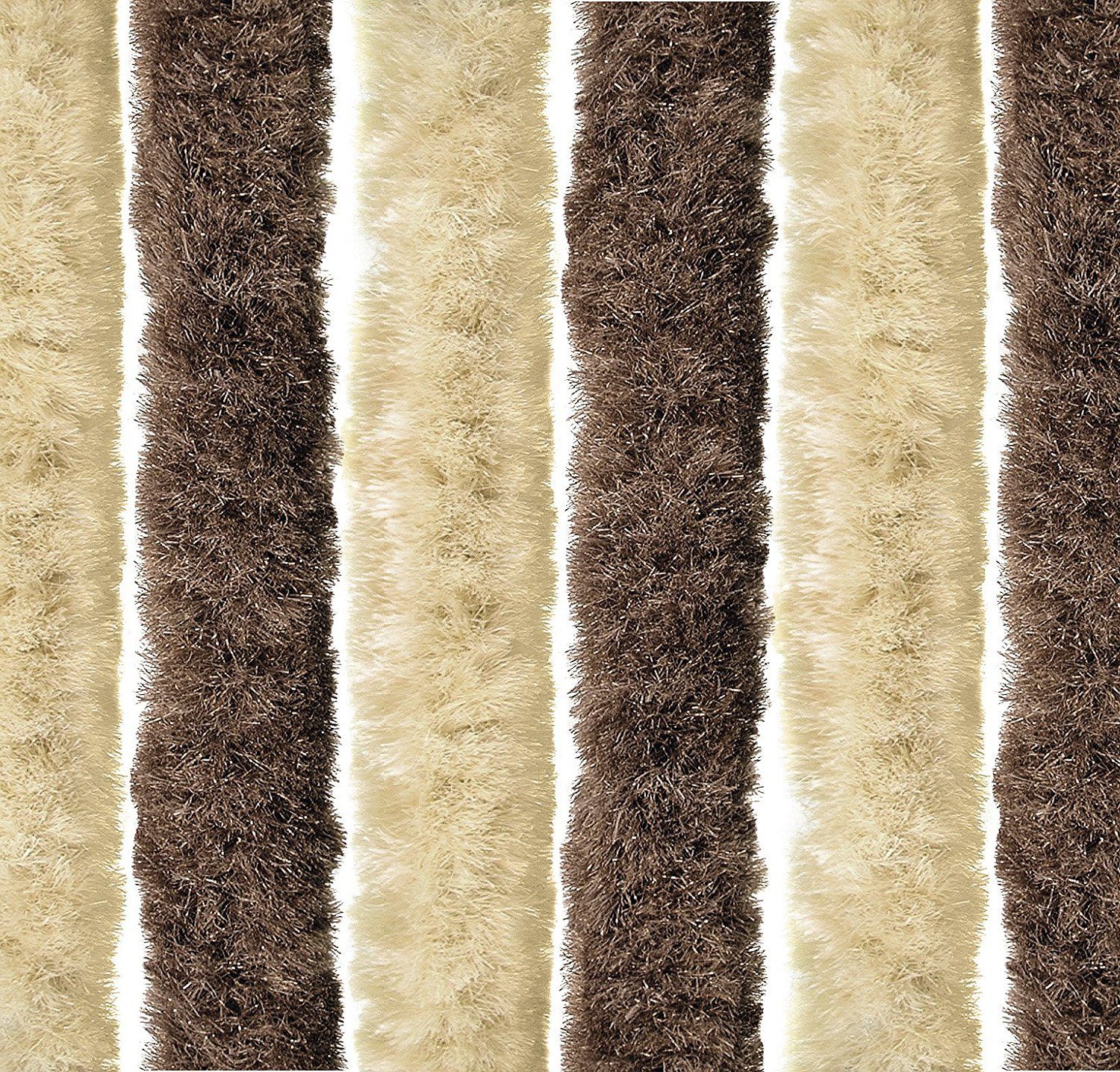Defactoshop Insektenschutz-Vorhang Flauschvorhang Tür Chenille Fliegenschut günstig online kaufen