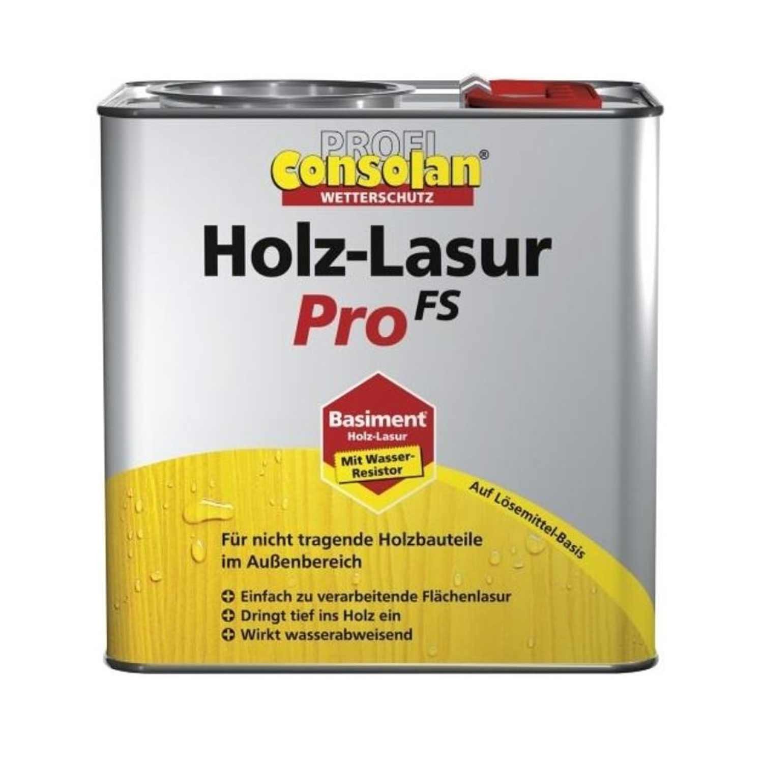 Consolan  Holzschutzlasur, Einfach zu verarbeitende Flächenlasur