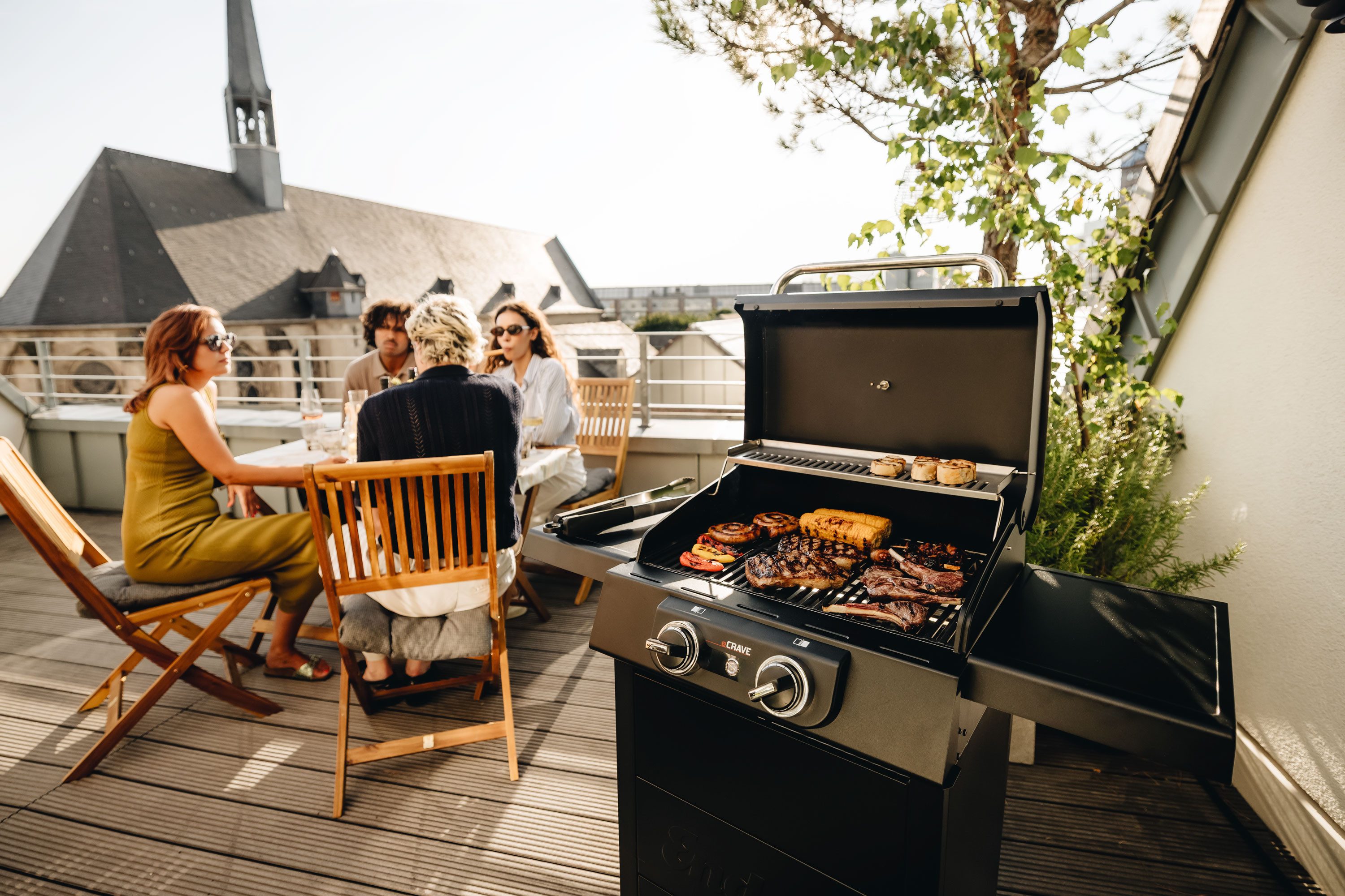 Enders® Elektrogrill Elektrogrill eCrave 2 inkl. Wetterschutzhülle, 2600 W – Bild 2 von 5